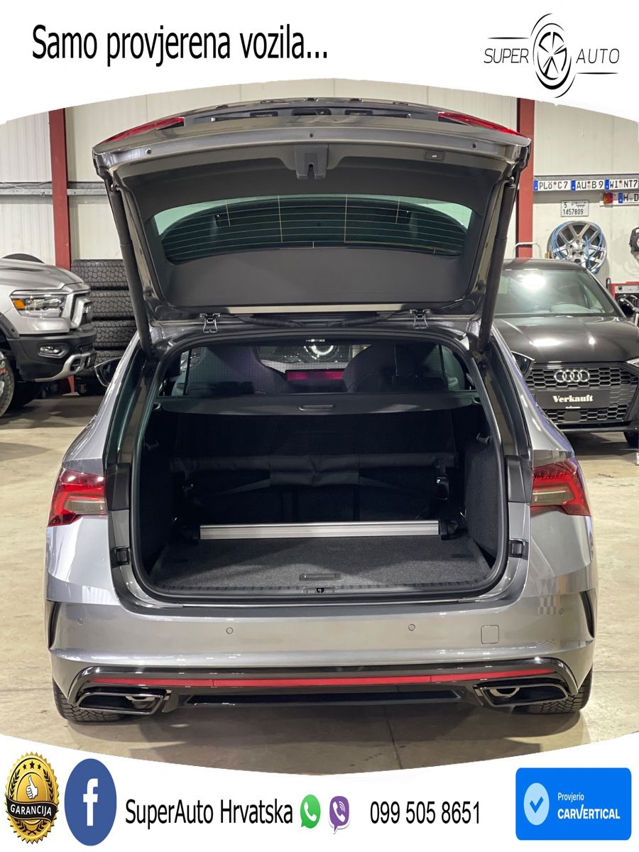 Škoda Octavia Combi RS 2.0 TSI (265 KS) DSG LED+GR SJED+ACC