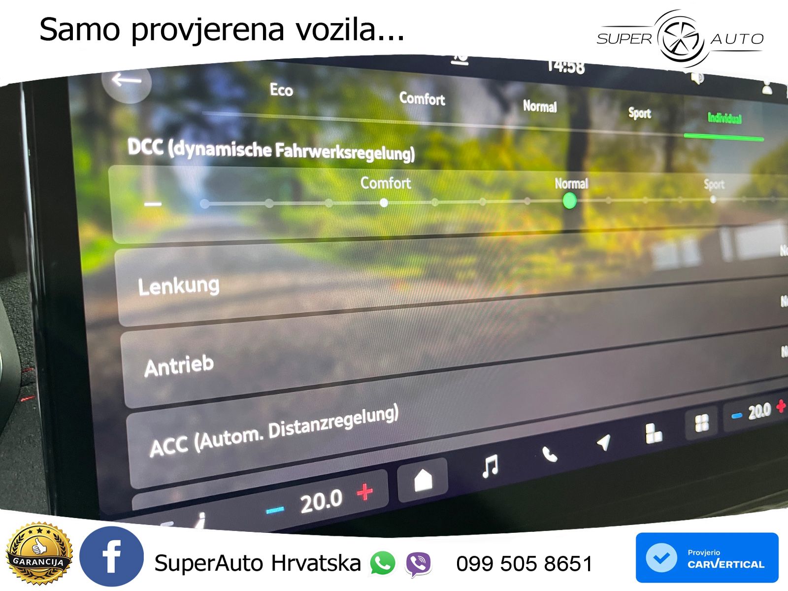 Škoda Octavia Combi RS 2.0 TSI (265 KS) DSG LED+GR SJED+ACC