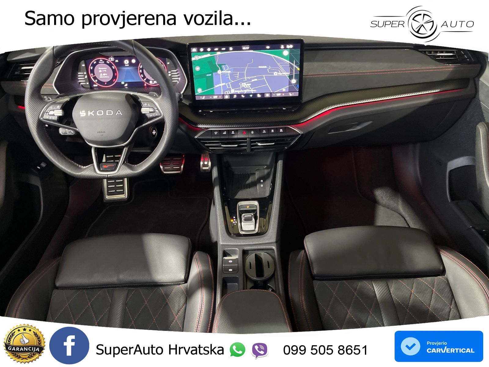 Škoda Octavia Combi RS 2.0 TSI (265 KS) DSG LED+GR SJED+ACC