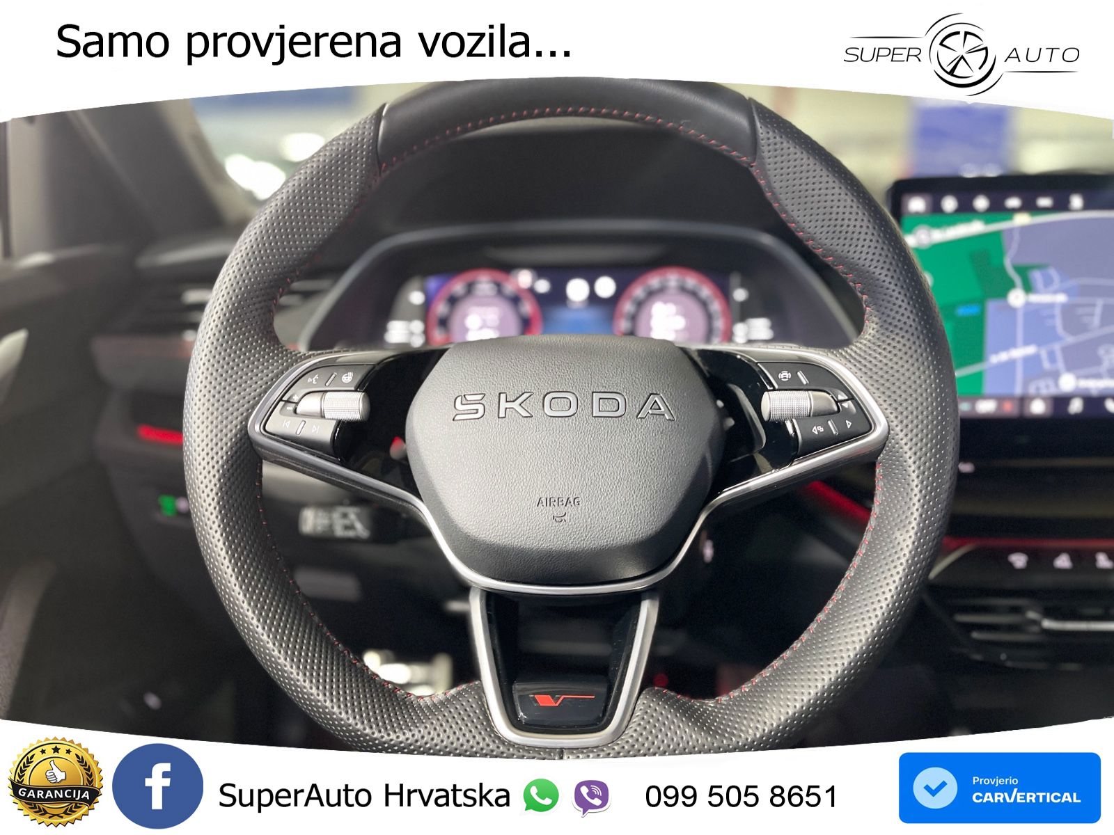 Škoda Octavia Combi RS 2.0 TSI (265 KS) DSG LED+GR SJED+ACC