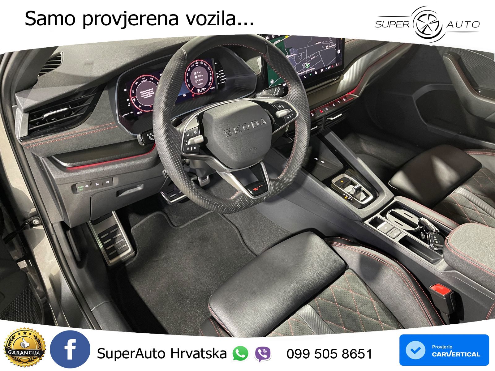 Škoda Octavia Combi RS 2.0 TSI (265 KS) DSG LED+GR SJED+ACC