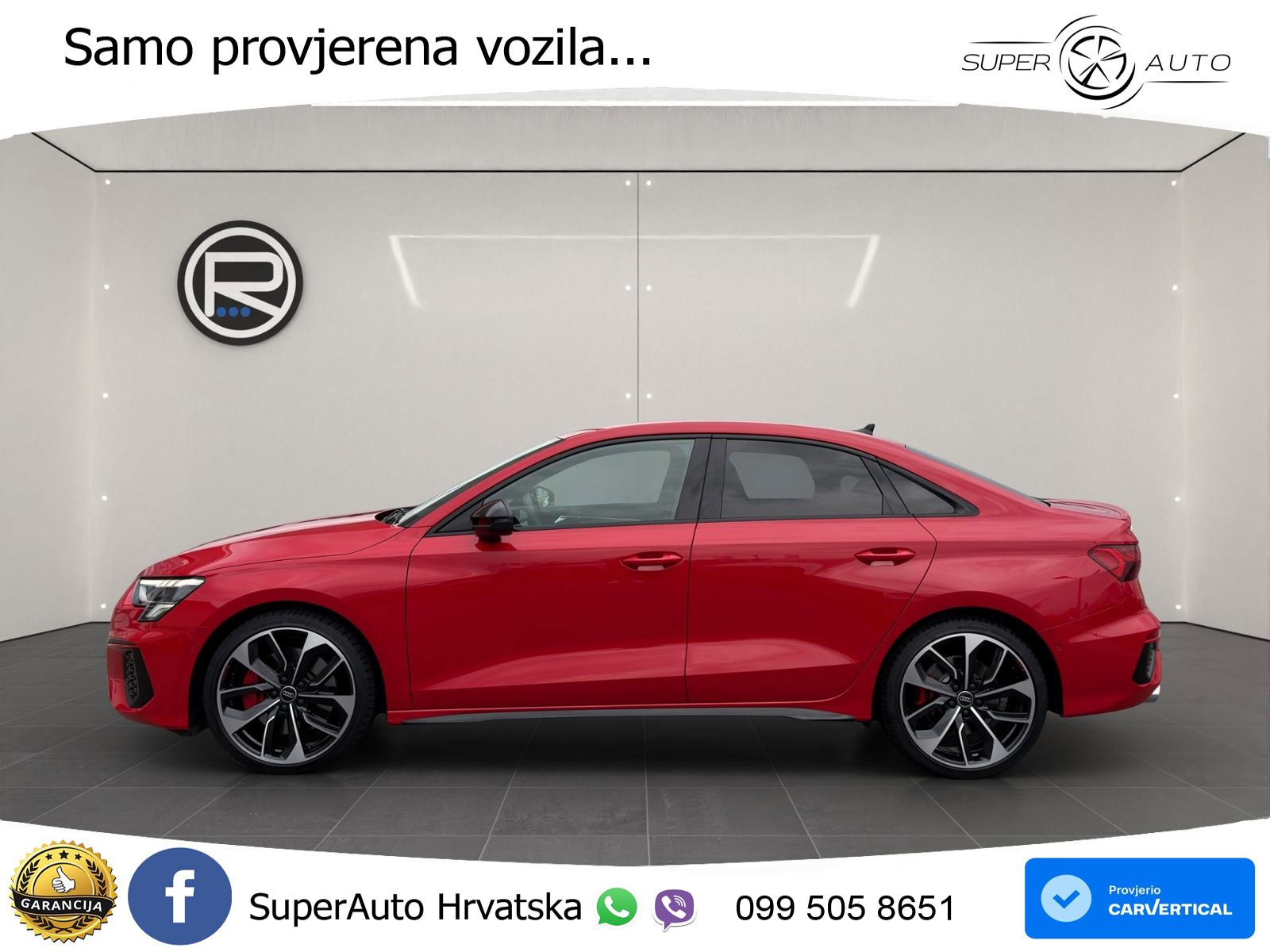 Audi S3 Limuzina 2.0 TFSI (310 KS) quattro S tronic LED+GR SJED+ACC