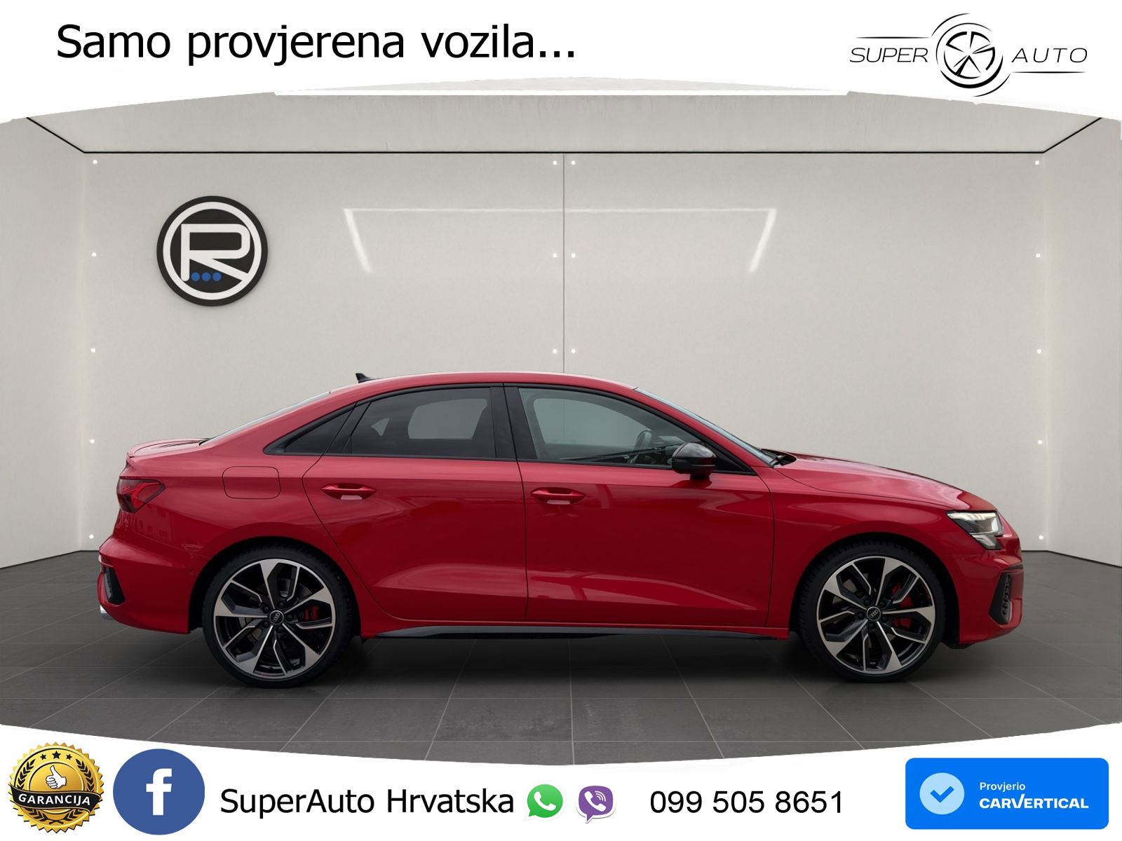 Audi S3 Limuzina 2.0 TFSI (310 KS) quattro S tronic LED+GR SJED+ACC