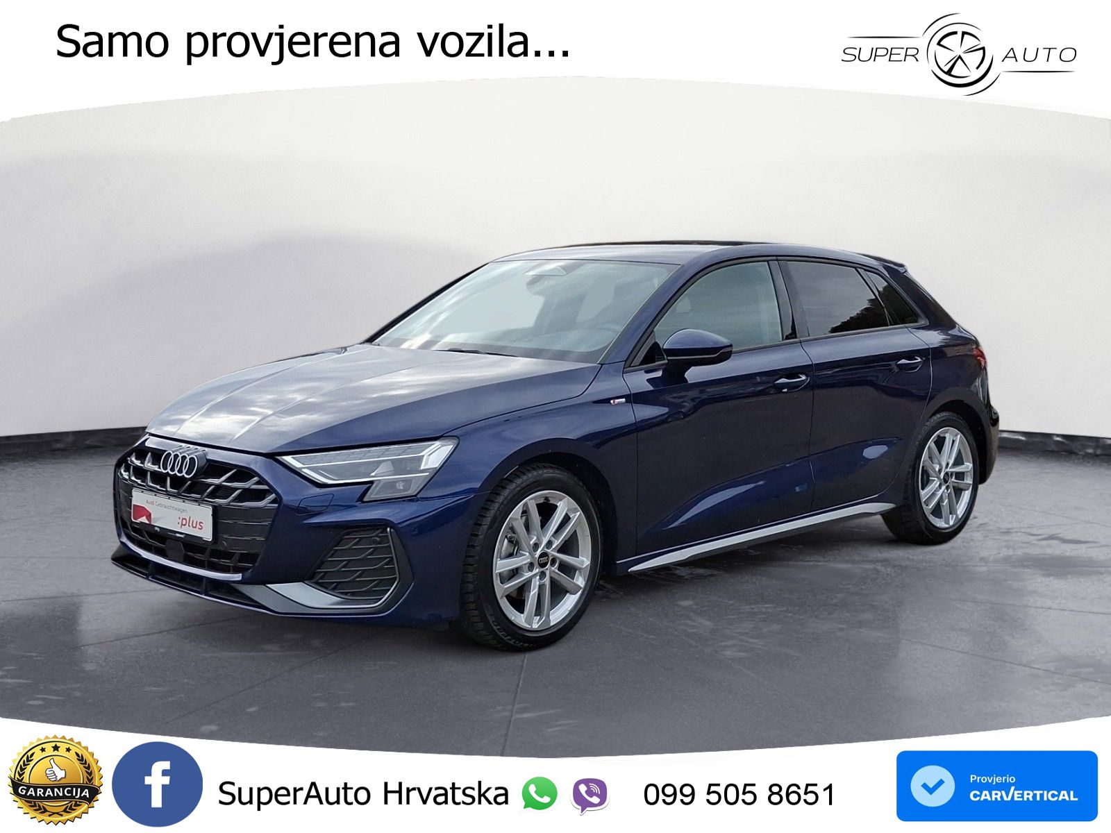 Audi A3 35 TFSI (150 KS) S tronic S line LED+GR SJED+ACC