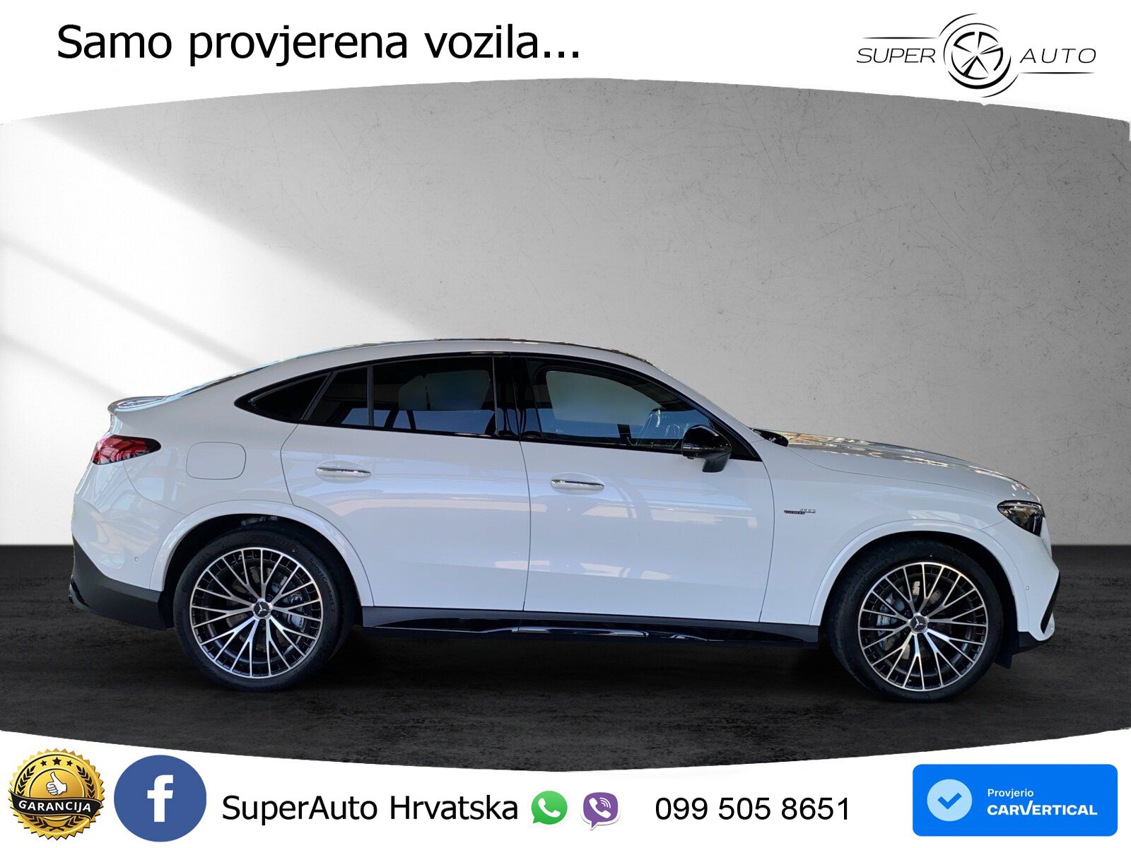 Mercedes GLC Coupe AMG GLC 43 (421 KS) 4MATIC AMG SPEEDSHIFT MCT 9G ACC+HEAD+GR SJED+360+PANO
