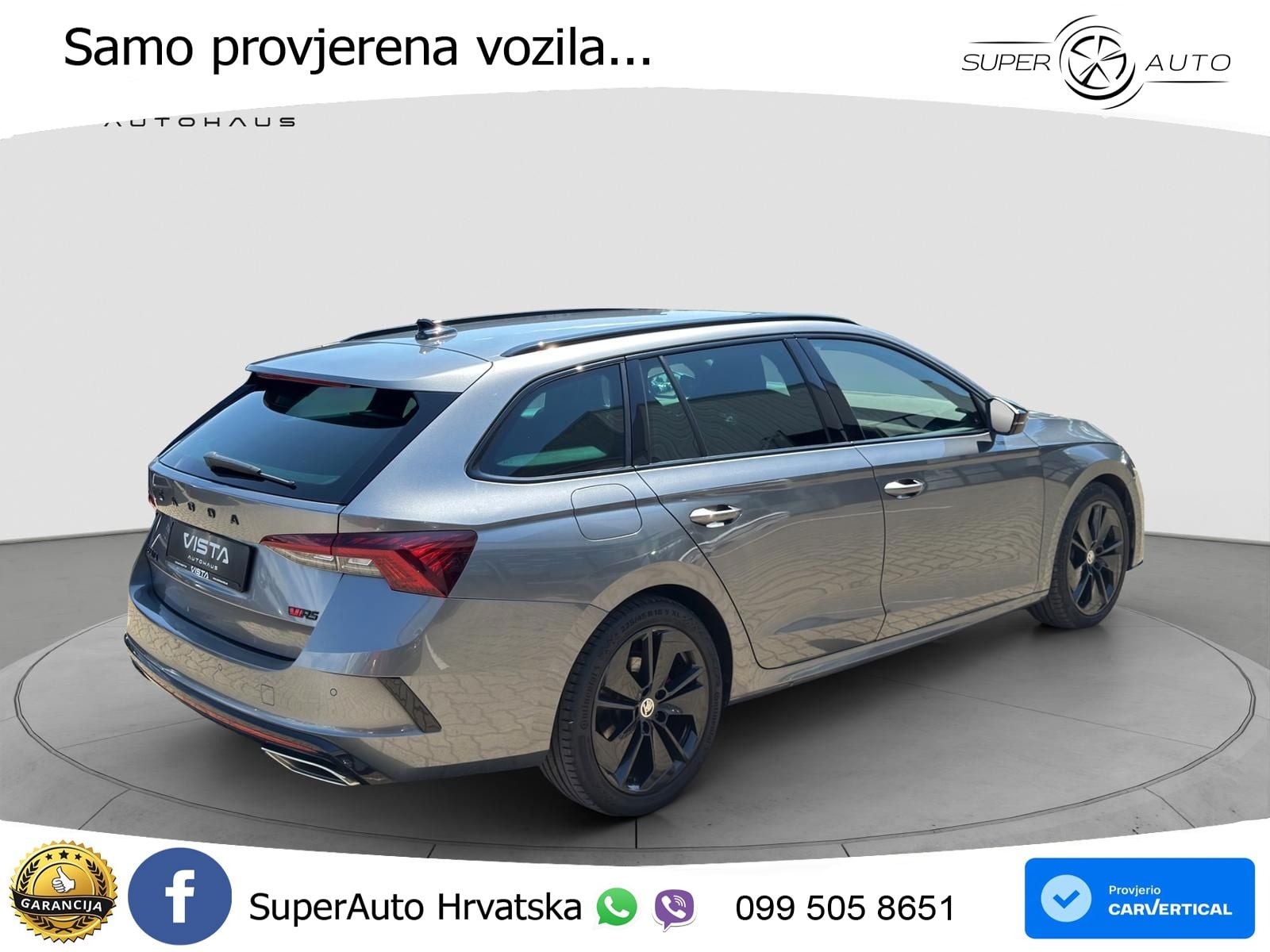 Škoda Octavia Combi RS 2.0 TDI (200 KS) DSG