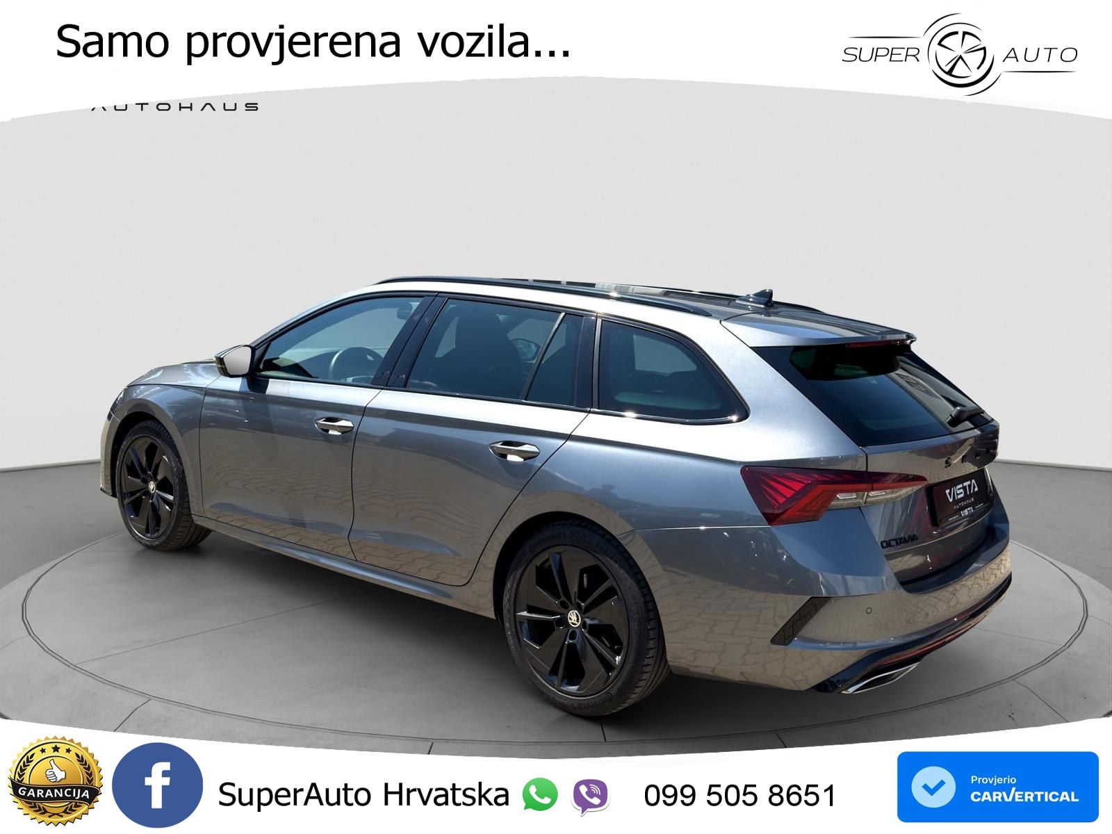 Škoda Octavia Combi RS 2.0 TDI (200 KS) DSG