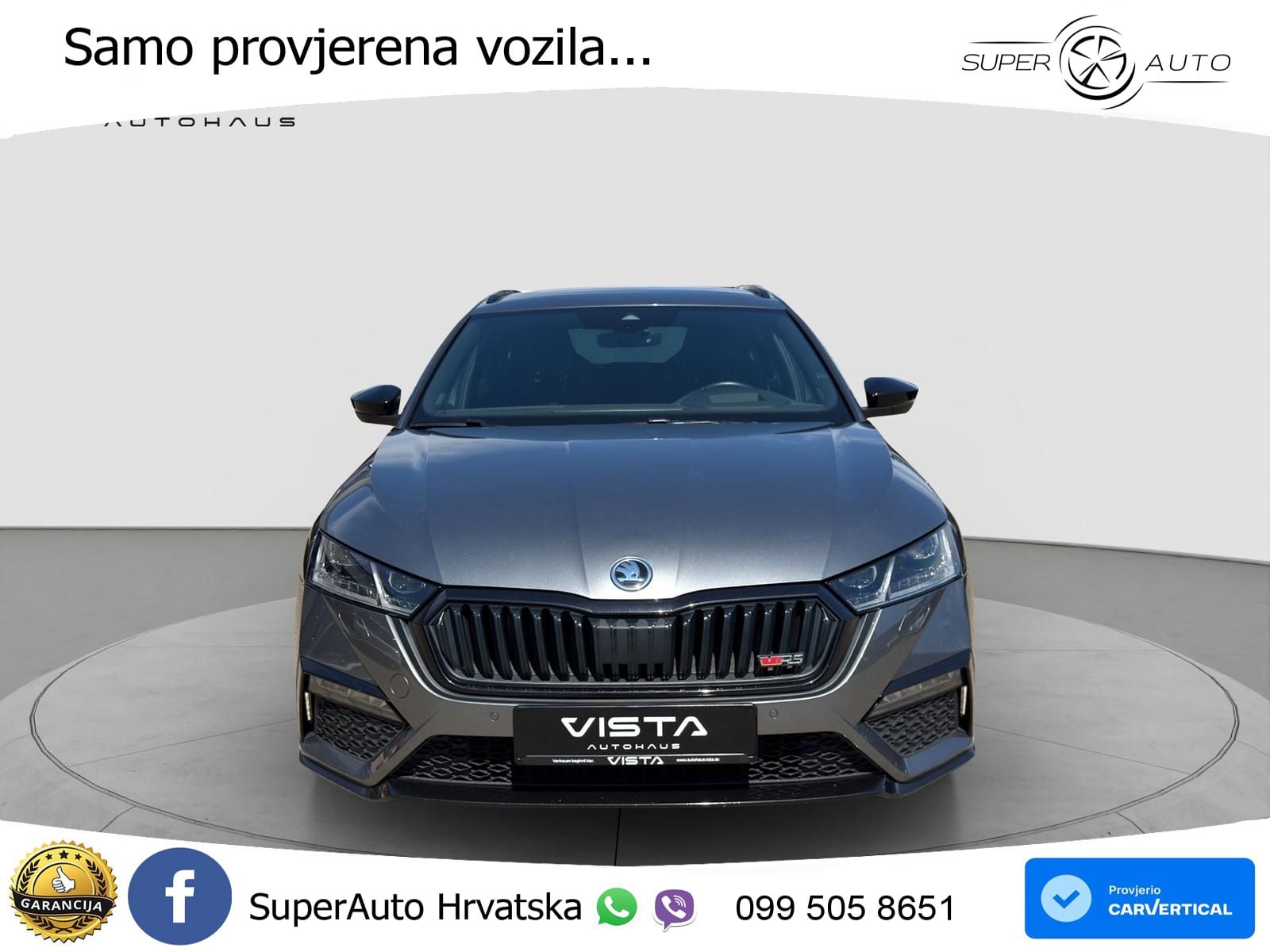 Škoda Octavia Combi RS 2.0 TDI (200 KS) DSG