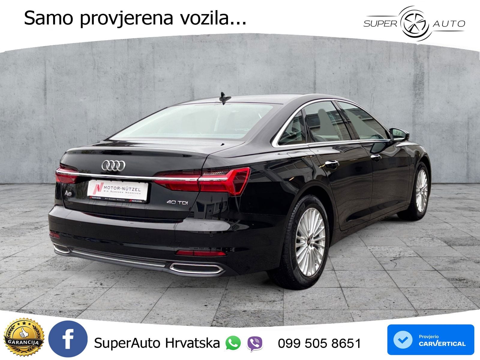 Audi A6 40 TDI (204 KS) S tronic LED+GR SJED+ACC