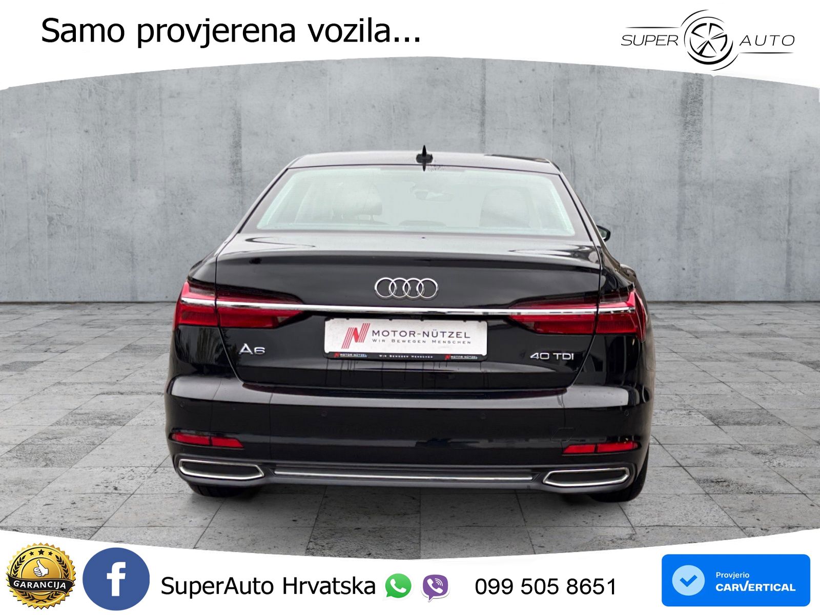 Audi A6 40 TDI (204 KS) S tronic LED+GR SJED+ACC
