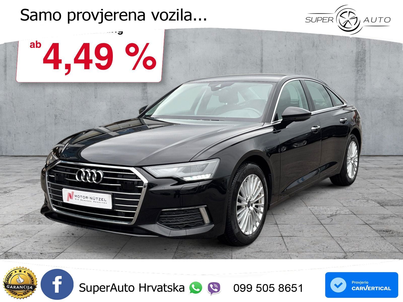 Audi A6 40 TDI (204 KS) S tronic LED+GR SJED+ACC