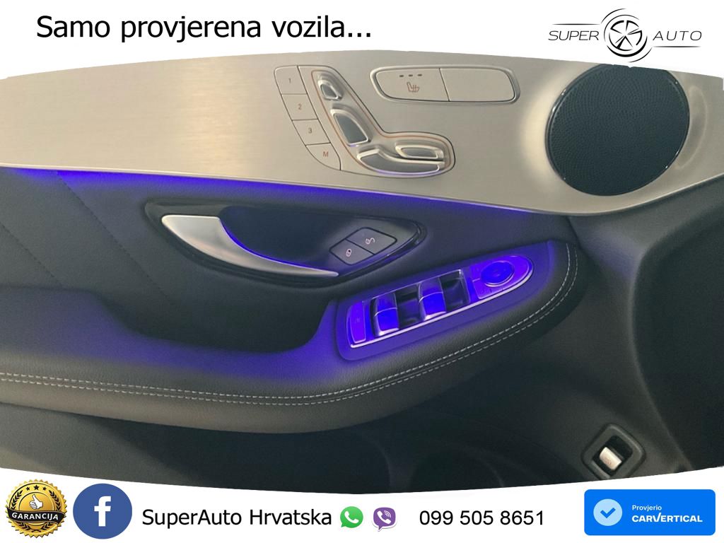 Mercedes GLC 400d (330 KS) 4MATIC 9G-TRONIC AMG ZRAČNI+ACC+GR SJED+360+PANO