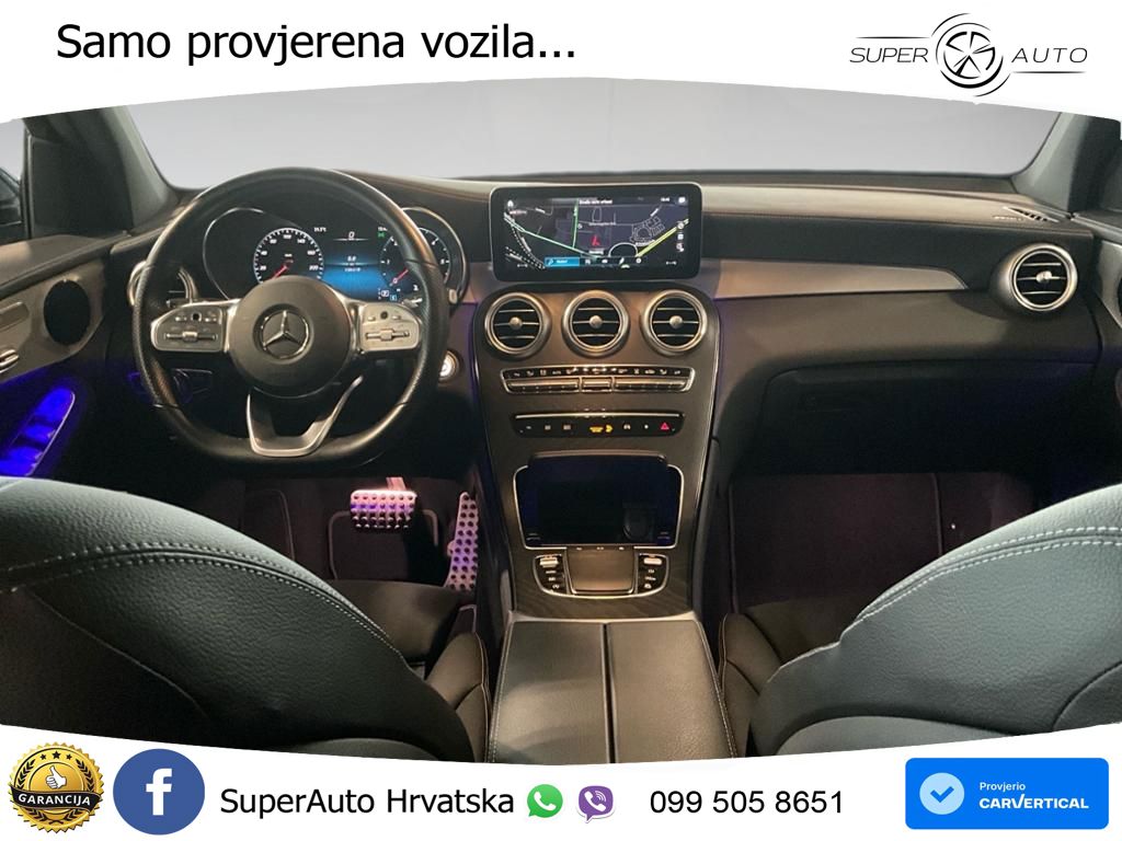 Mercedes GLC 400d (330 KS) 4MATIC 9G-TRONIC AMG ZRAČNI+ACC+GR SJED+360+PANO