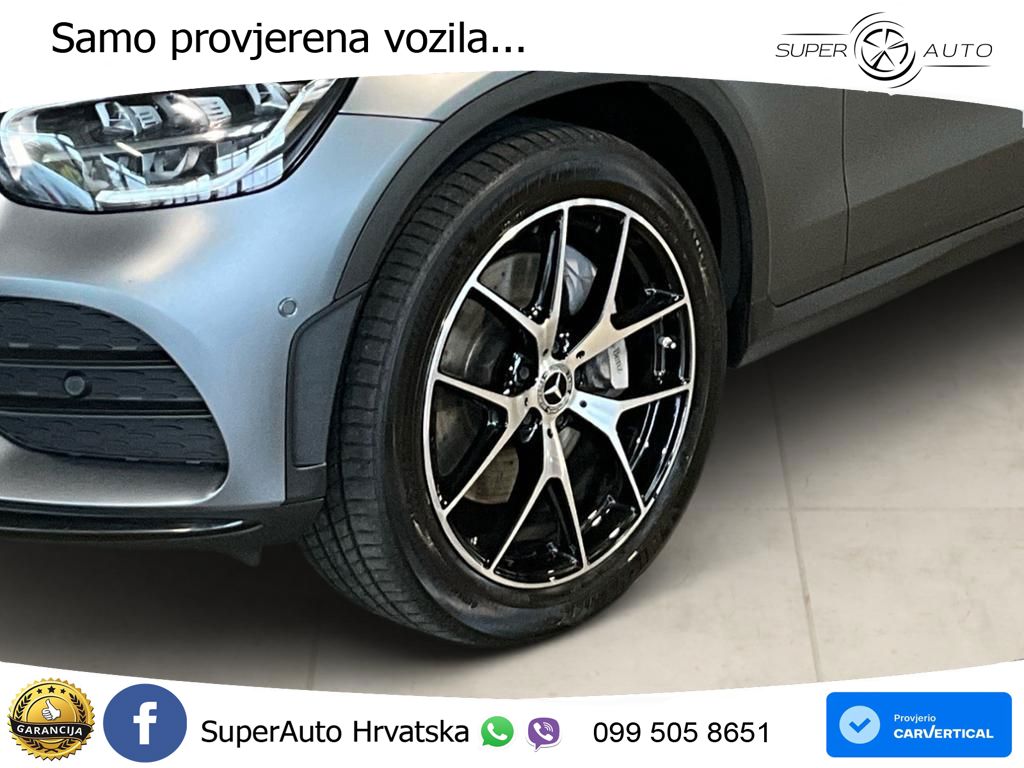 Mercedes GLC 400d (330 KS) 4MATIC 9G-TRONIC AMG ZRAČNI+ACC+GR SJED+360+PANO