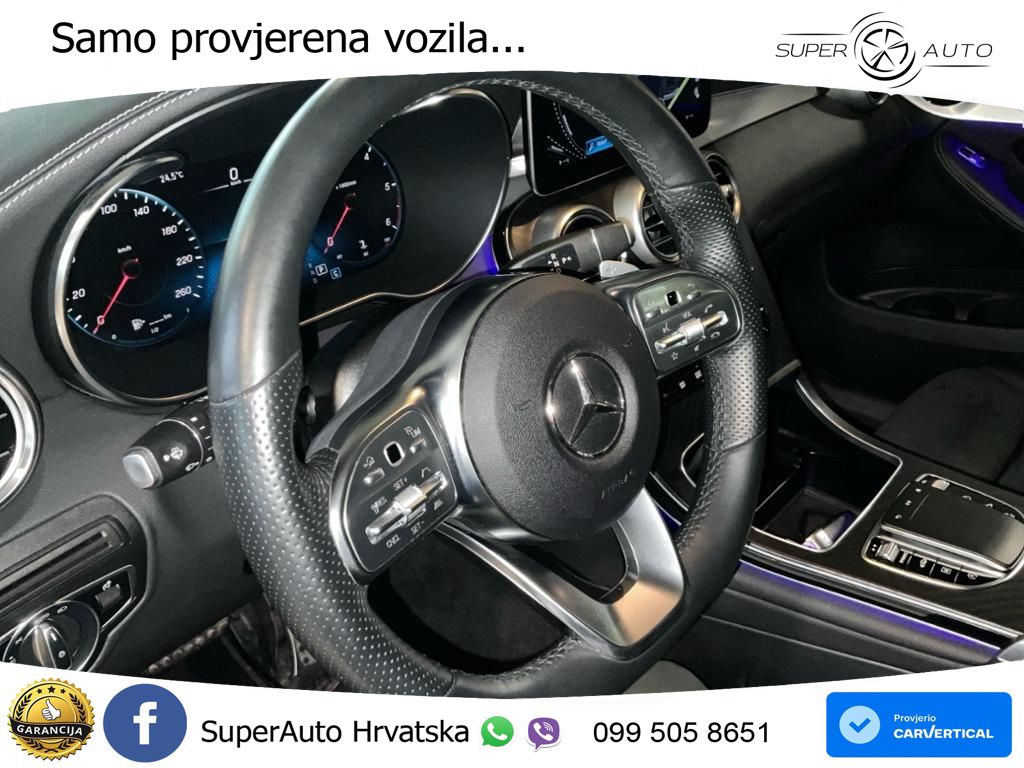 Mercedes GLC 400d (330 KS) 4MATIC 9G-TRONIC AMG ZRAČNI+ACC+GR SJED+360+PANO