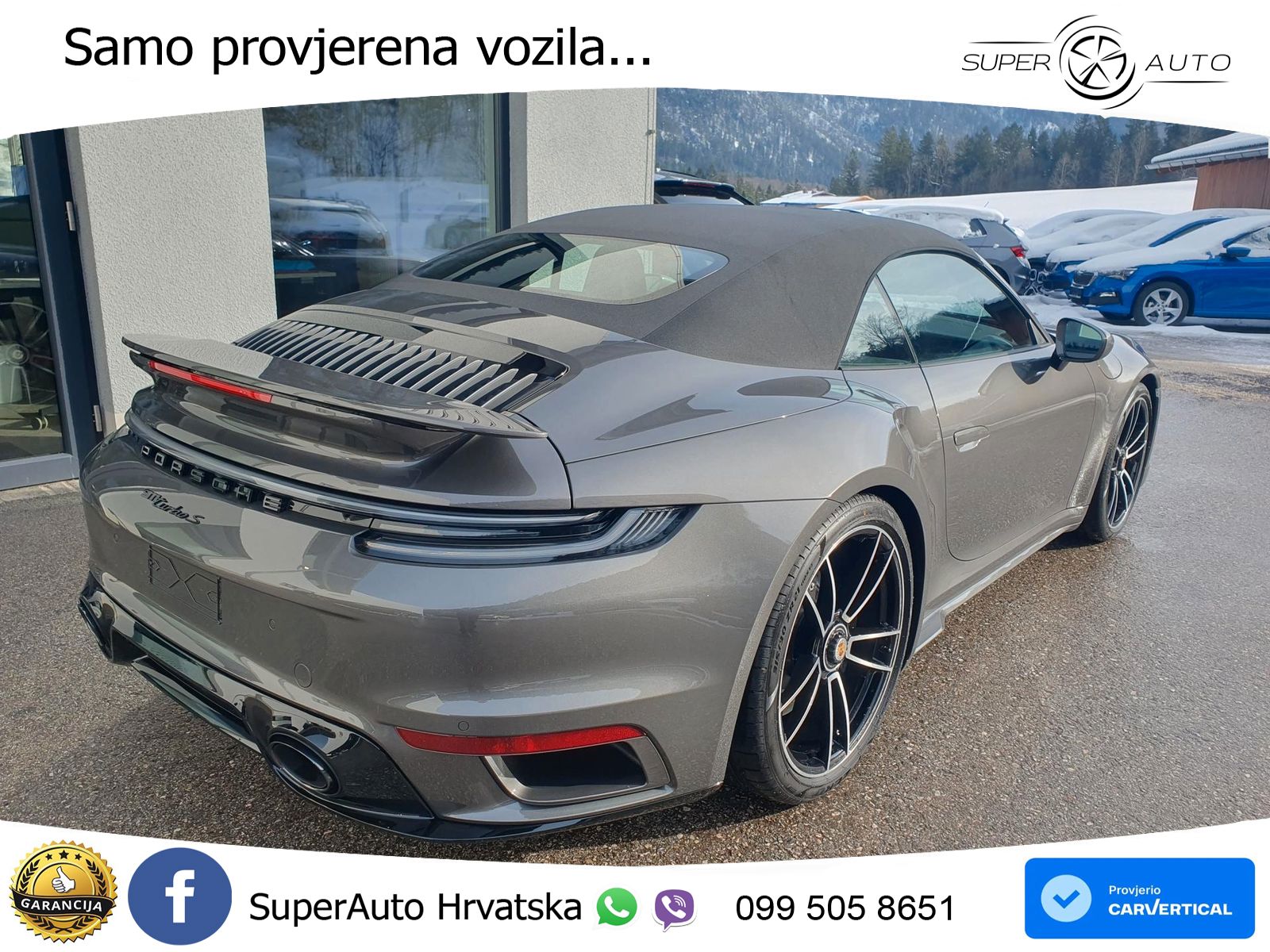 Porsche 911 Turbo S Cabriolet 3.8 (650 KS) PDK MATRIX+GR SJED+KAM
