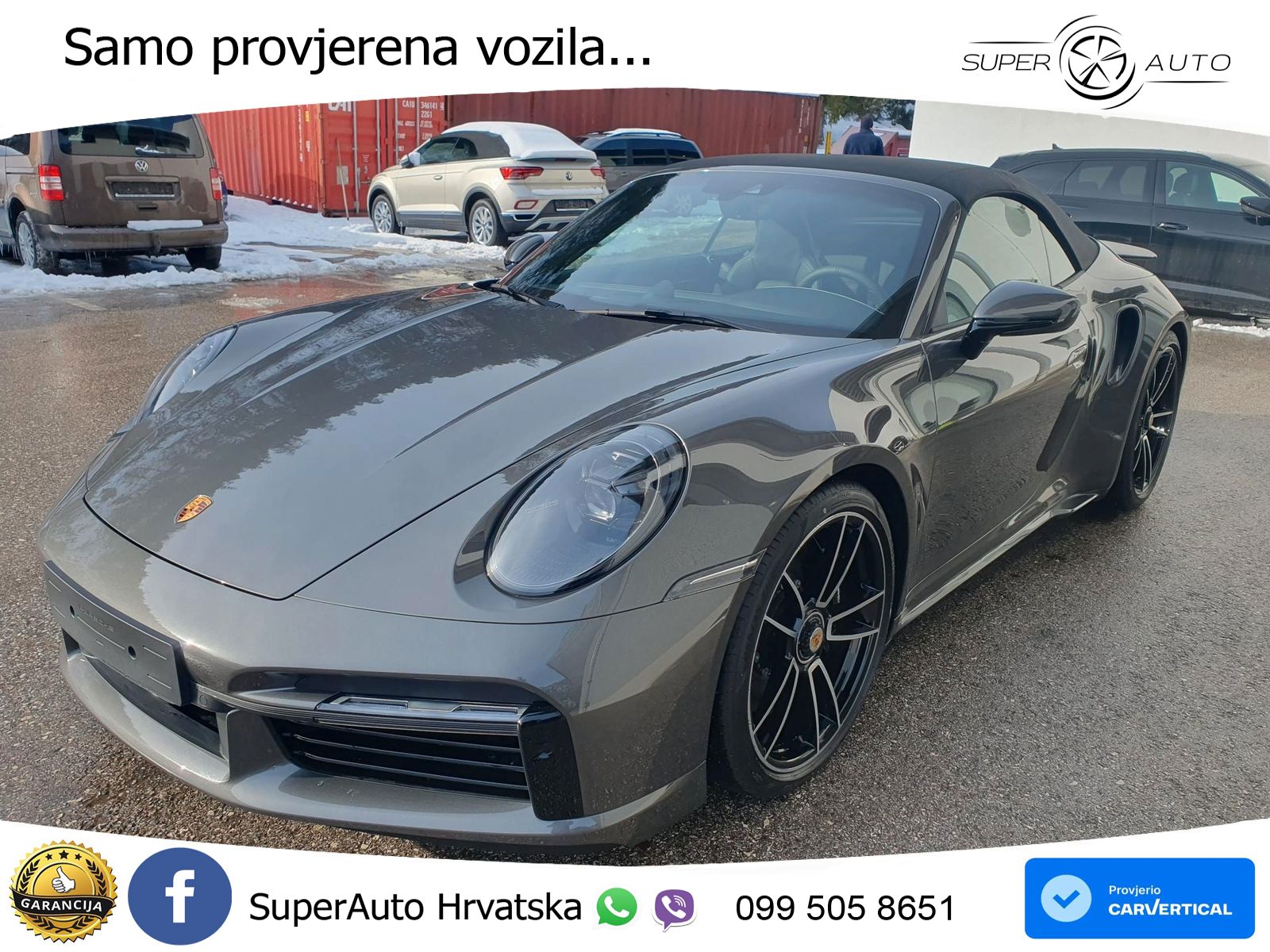 Porsche 911 Turbo S Cabriolet 3.8 (650 KS) PDK MATRIX+GR SJED+KAM