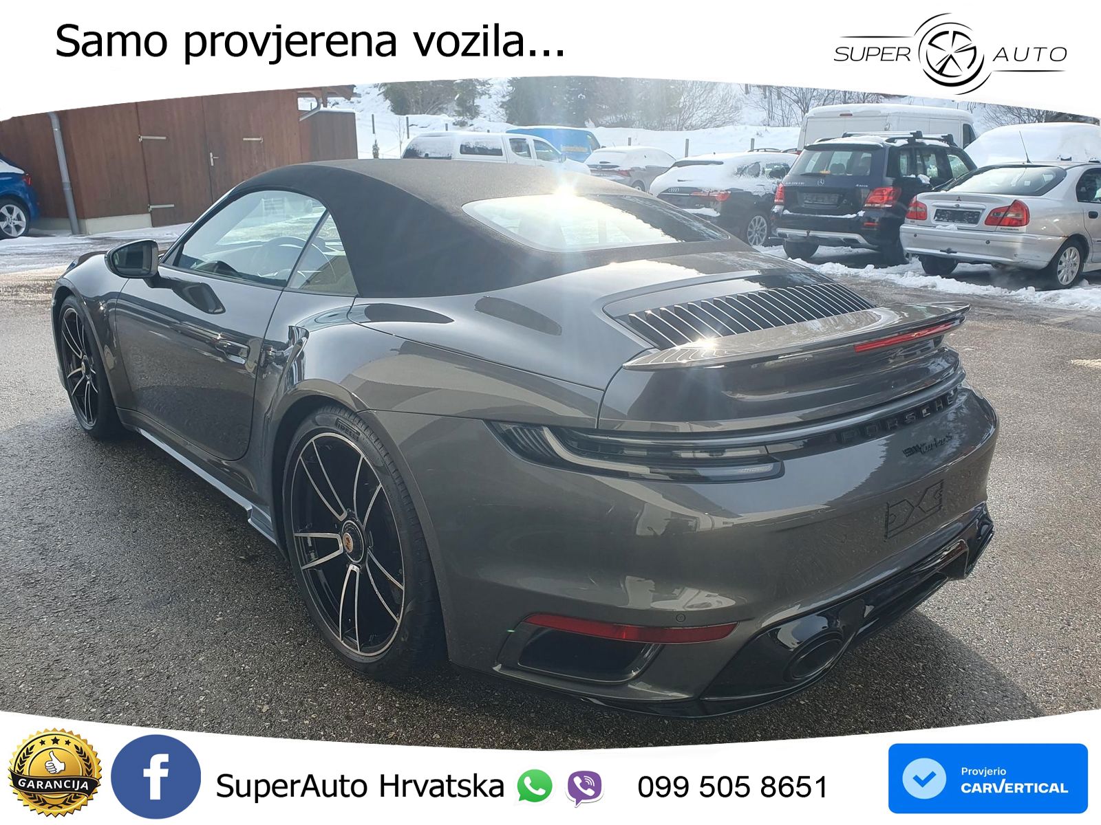Porsche 911 Turbo S Cabriolet 3.8 (650 KS) PDK MATRIX+GR SJED+KAM