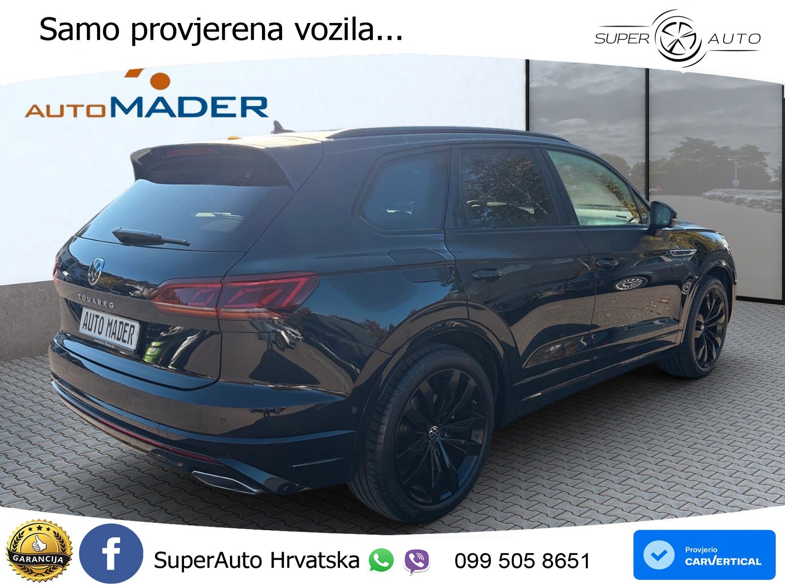 Volkswagen Touareg 3.0 V6 TDI (286 KS) 4MOTION Tiptronic R-Line LED+GR SJED+ACC