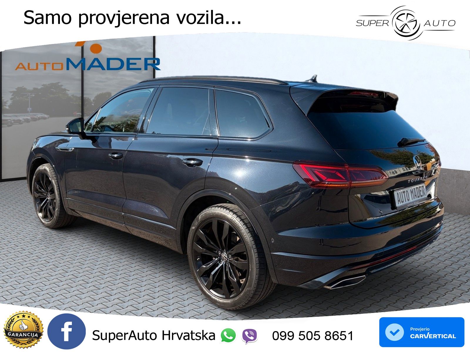 Volkswagen Touareg 3.0 V6 TDI (286 KS) 4MOTION Tiptronic R-Line LED+GR SJED+ACC