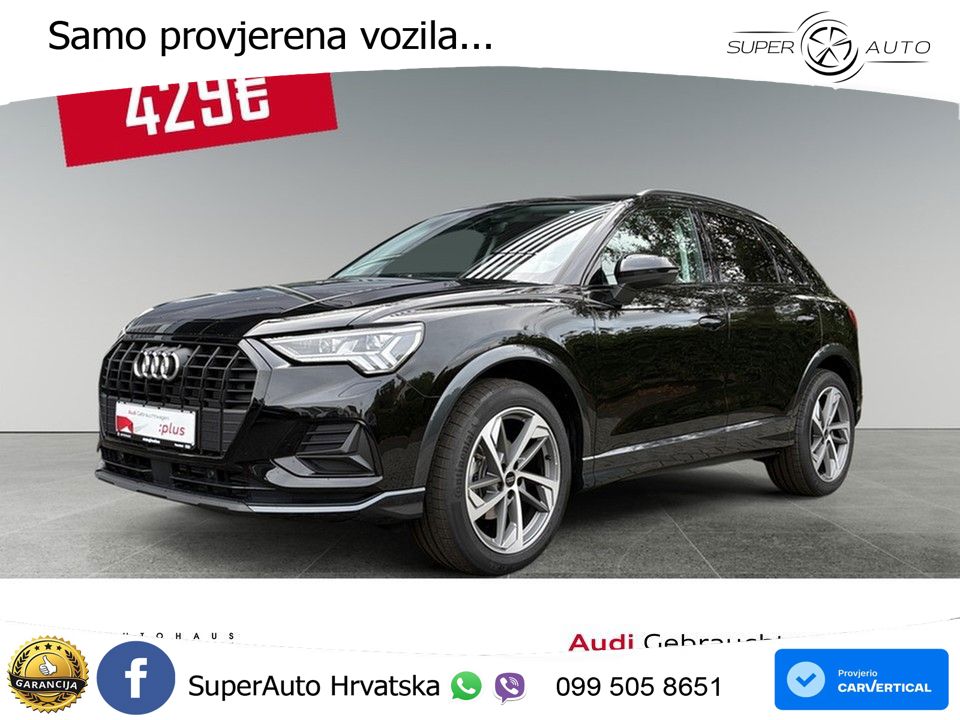 Audi Q3 35 TFSI (150 KS) S tronic LED+GR SJED+ACC