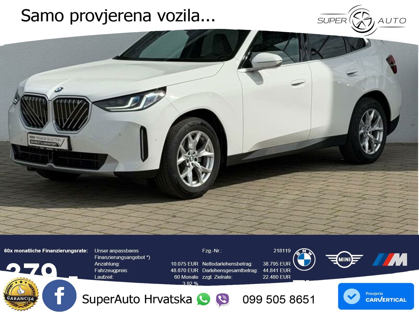 BMW X3 20d xDrive Steptronic LED+GR SJED+ACC