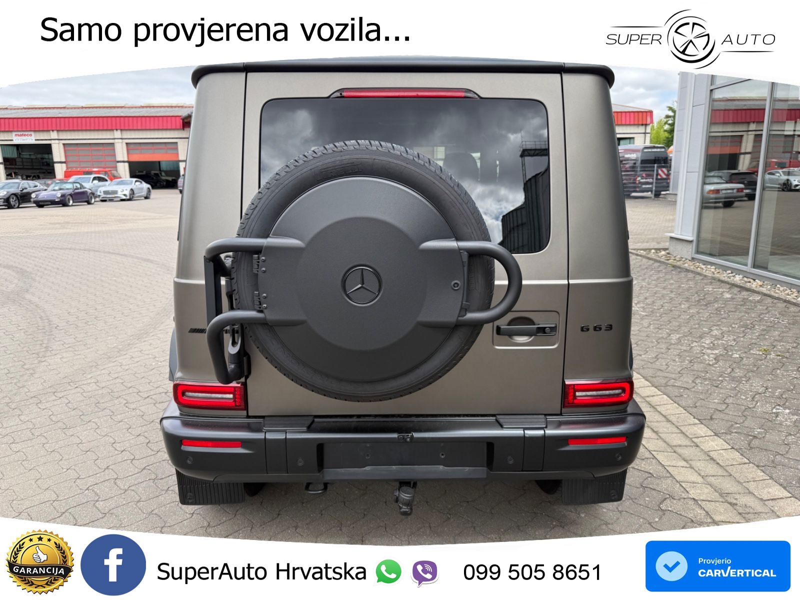 Mercedes AMG G 63 Long V8 (585 KS) 4MATIC 9G-TRONIC AMG SPEEDSHIFT TCT Superior LED+GR SJED+ACC
