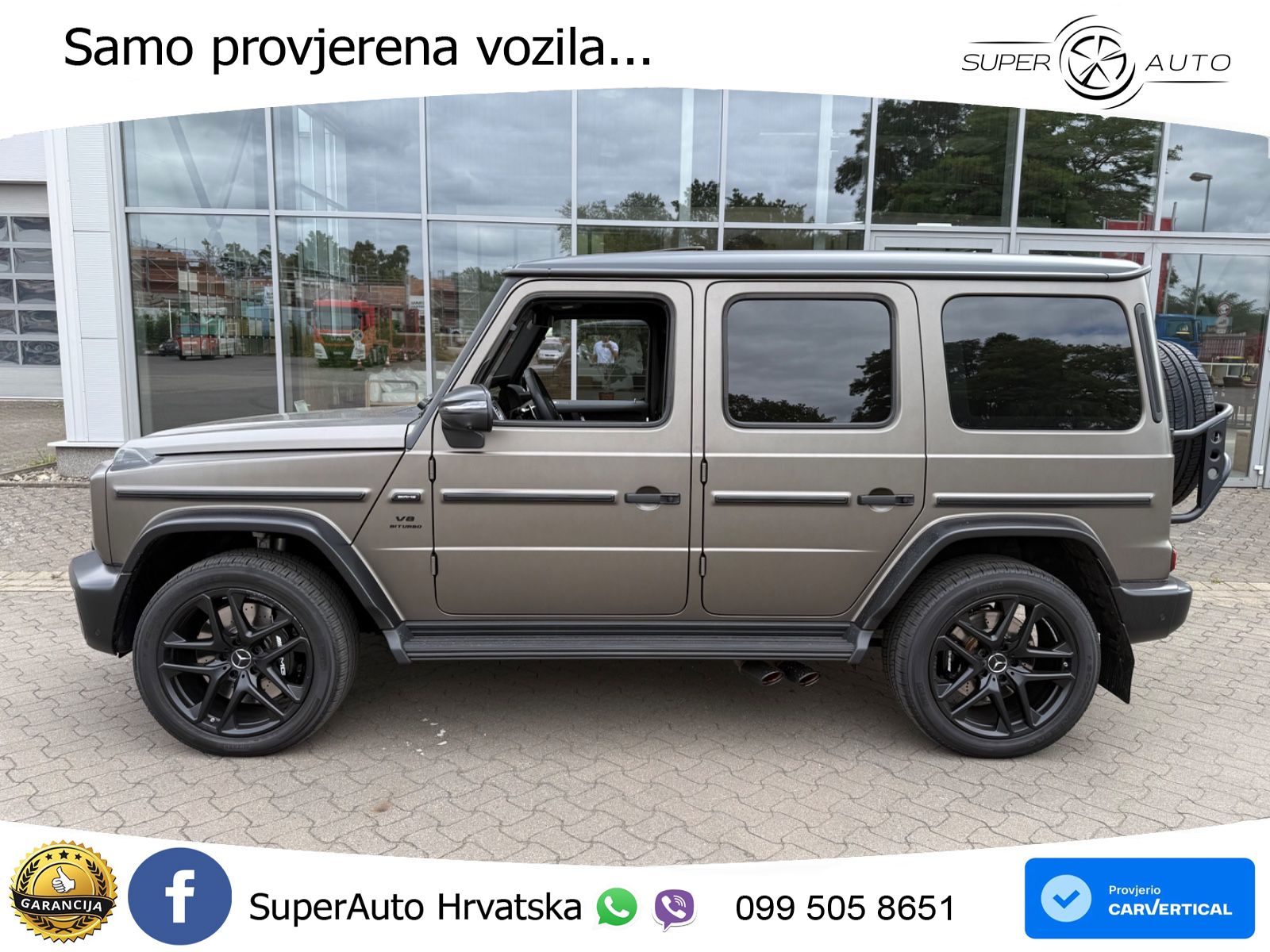 Mercedes AMG G 63 Long V8 (585 KS) 4MATIC 9G-TRONIC AMG SPEEDSHIFT TCT Superior LED+GR SJED+ACC