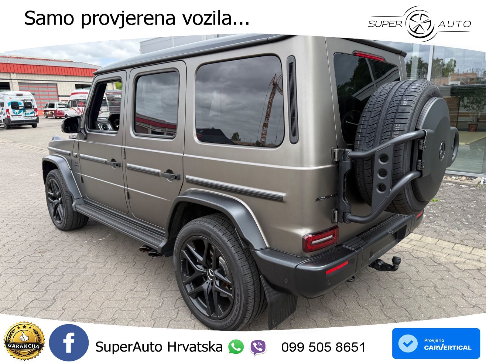 Mercedes AMG G 63 Long V8 (585 KS) 4MATIC 9G-TRONIC AMG SPEEDSHIFT TCT Superior LED+GR SJED+ACC