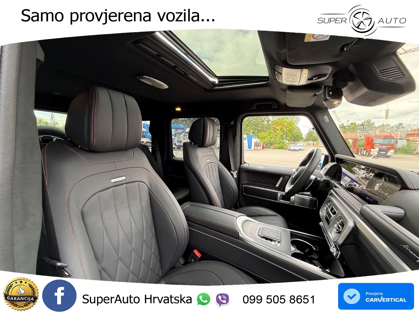 Mercedes AMG G 63 Long V8 (585 KS) 4MATIC 9G-TRONIC AMG SPEEDSHIFT TCT Superior LED+GR SJED+ACC