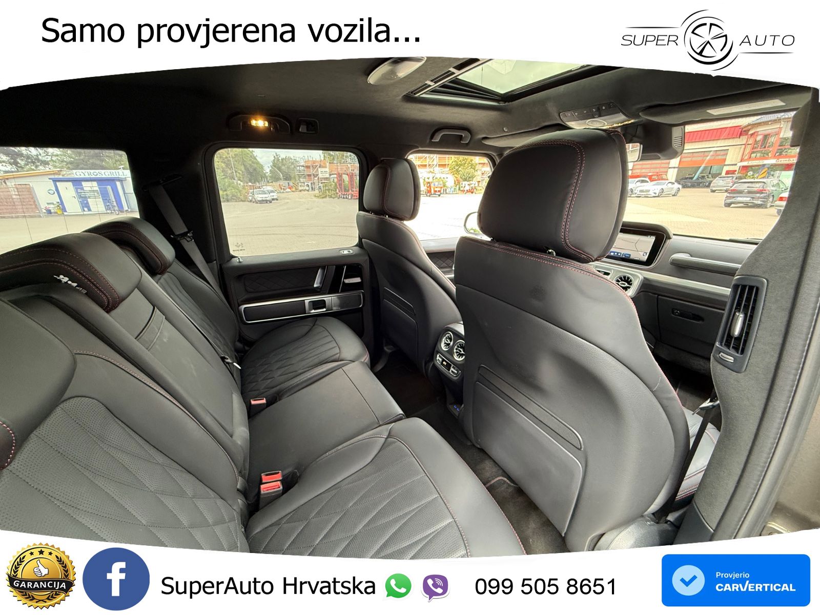 Mercedes AMG G 63 Long V8 (585 KS) 4MATIC 9G-TRONIC AMG SPEEDSHIFT TCT Superior LED+GR SJED+ACC