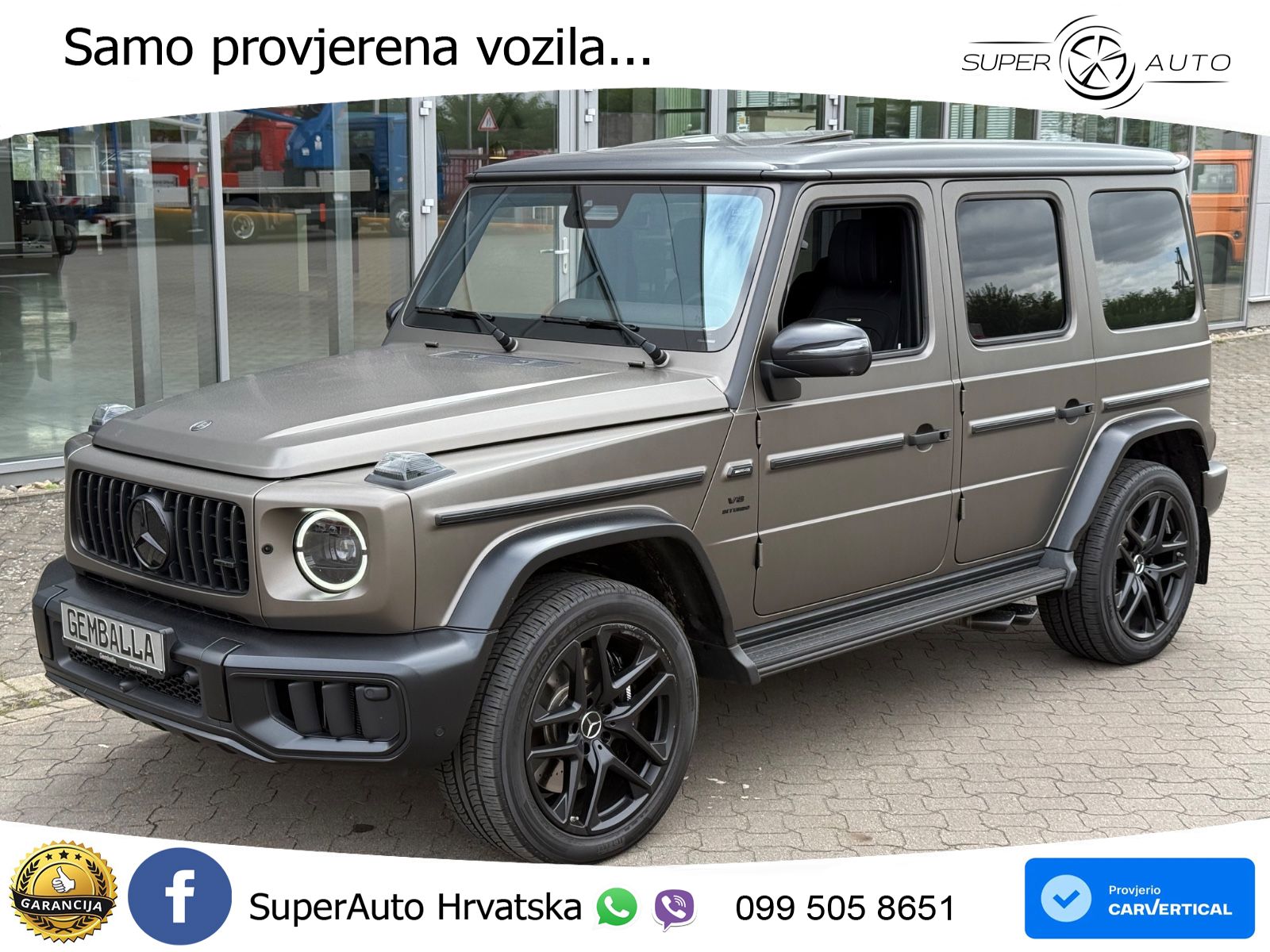 Mercedes AMG G 63 Long V8 (585 KS) 4MATIC 9G-TRONIC AMG SPEEDSHIFT TCT Superior LED+GR SJED+ACC