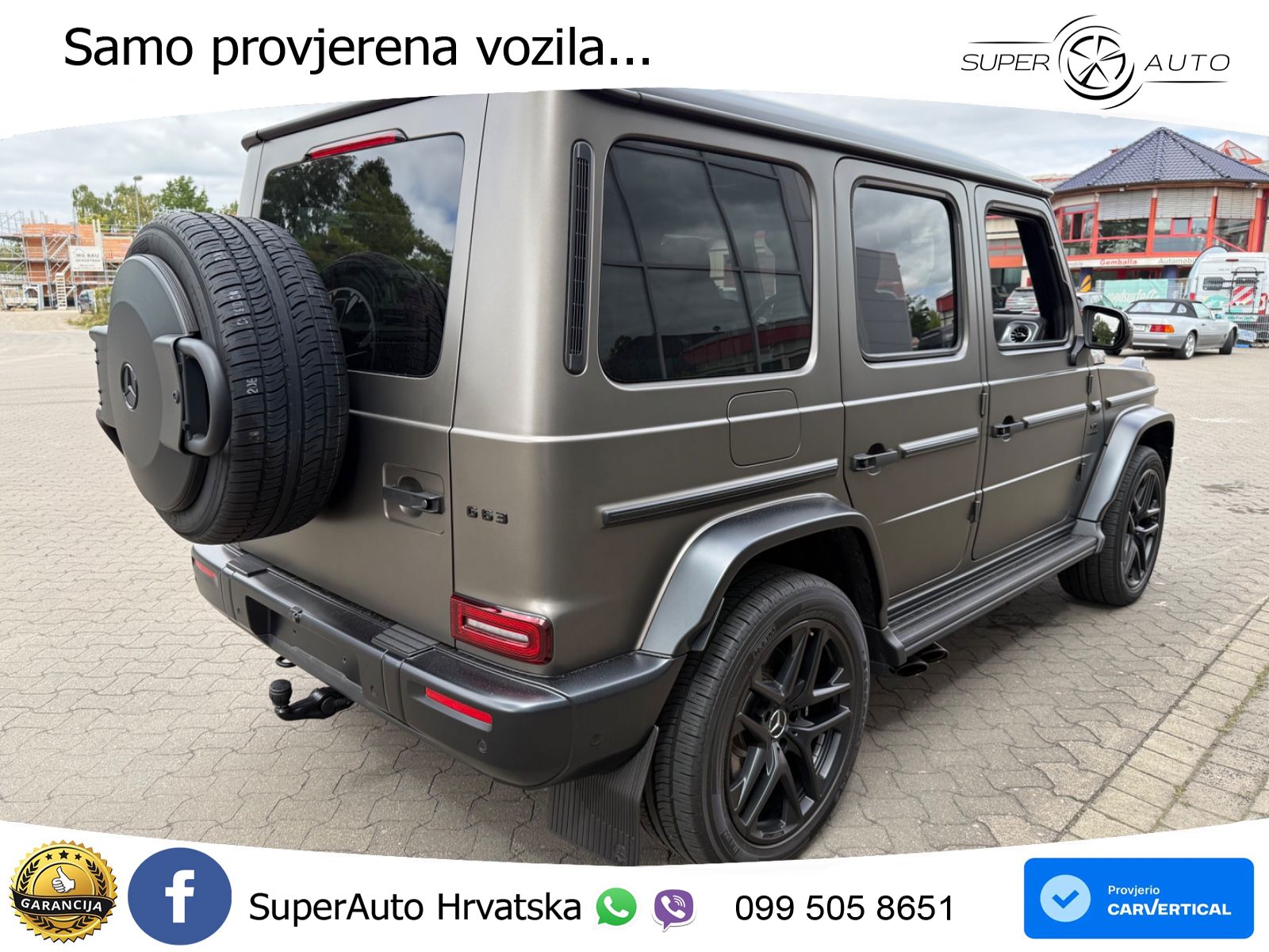 Mercedes AMG G 63 Long V8 (585 KS) 4MATIC 9G-TRONIC AMG SPEEDSHIFT TCT Superior LED+GR SJED+ACC