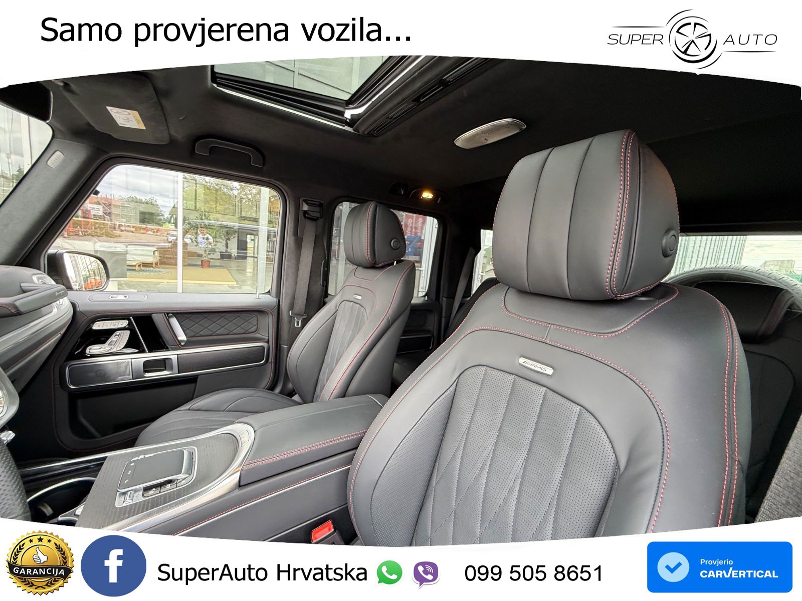 Mercedes AMG G 63 Long V8 (585 KS) 4MATIC 9G-TRONIC AMG SPEEDSHIFT TCT Superior LED+GR SJED+ACC