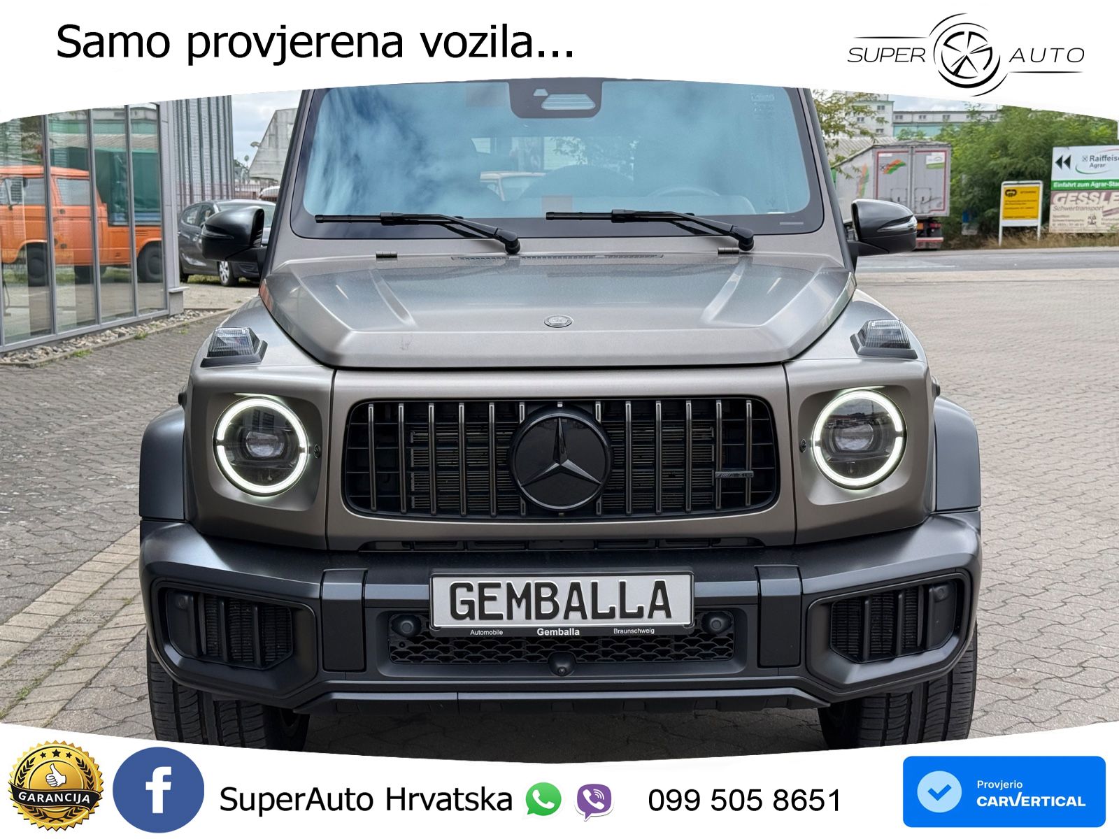 Mercedes AMG G 63 Long V8 (585 KS) 4MATIC 9G-TRONIC AMG SPEEDSHIFT TCT Superior LED+GR SJED+ACC