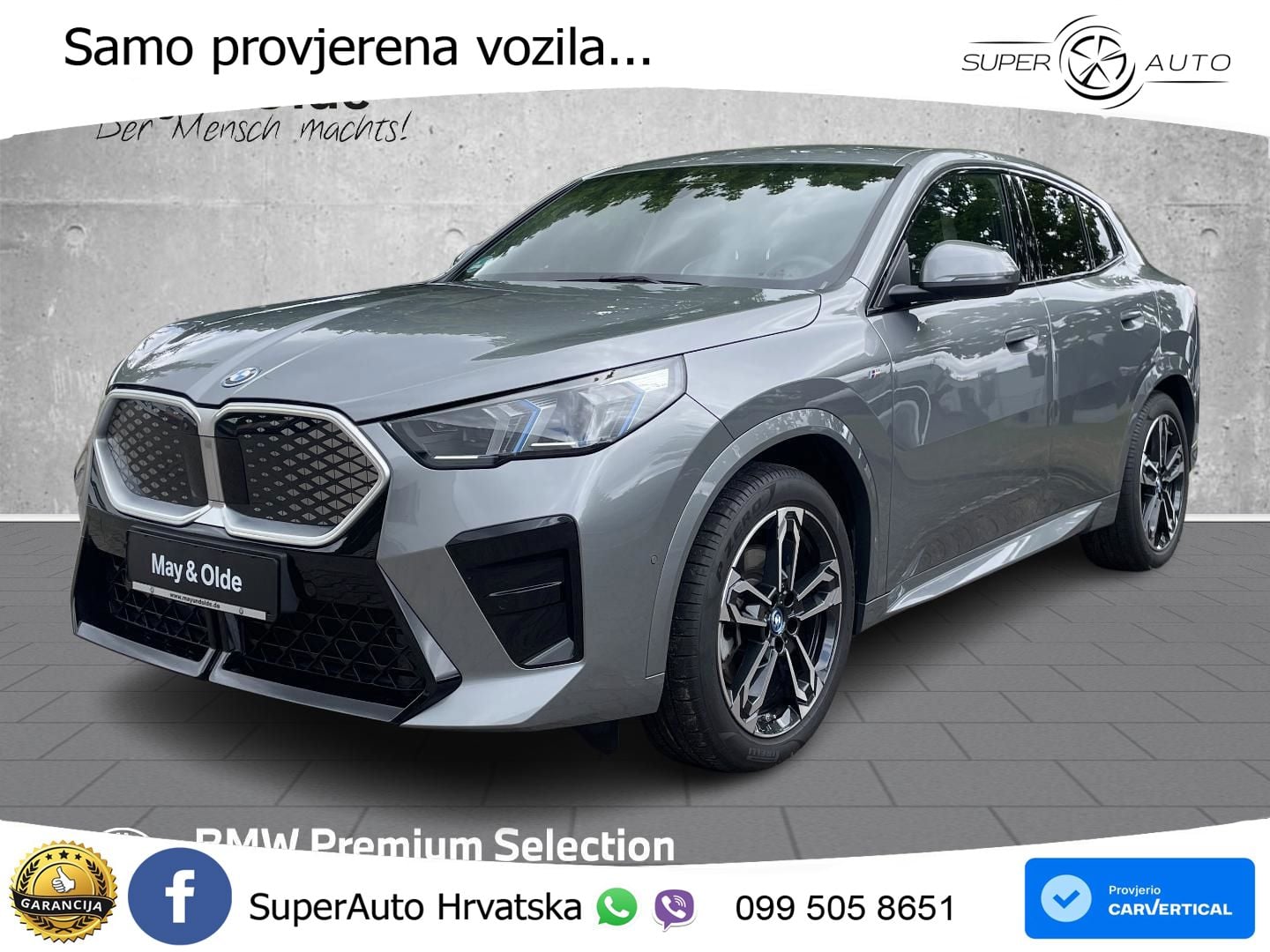 BMW iX2 66.5 kWh (313 KS) xDrive30 M Sport LED+GR SJED+ACC