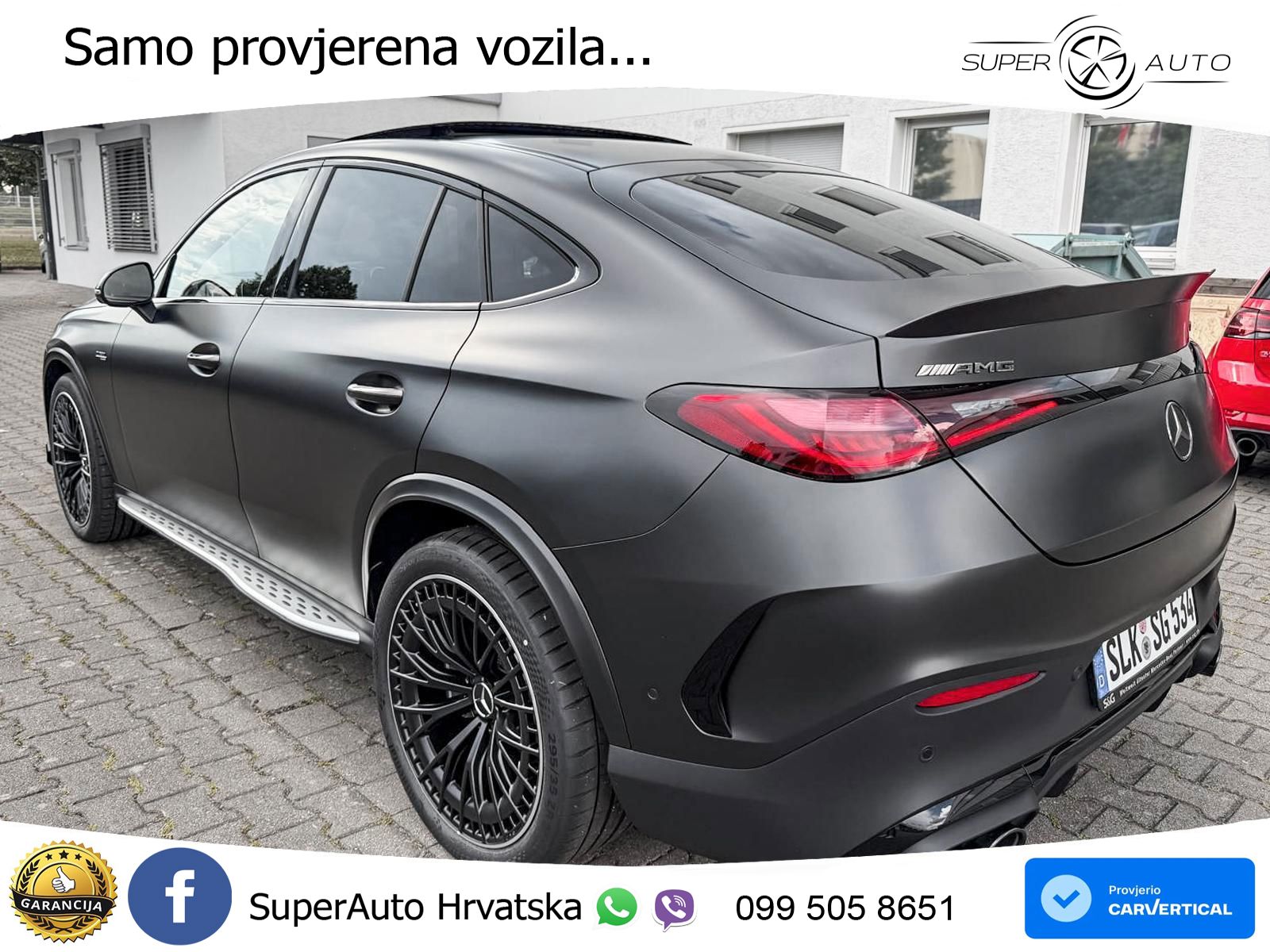 Mercedes AMG GLC 53 (449 KS) 4MATIC+ AMG SPEEDSHIFT TCT 9G ACC+HEAD+4xGR SJED+360+PANO