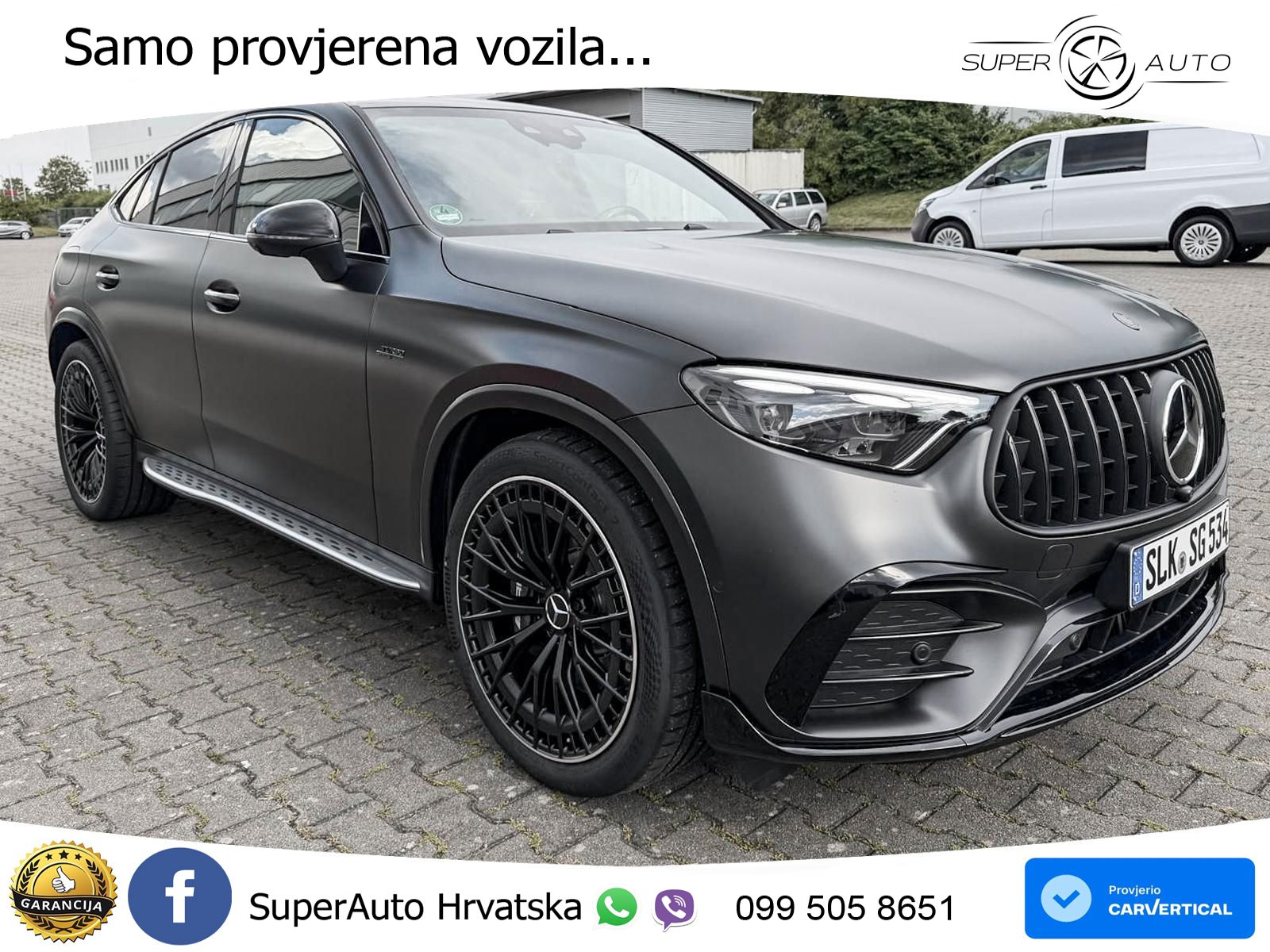 Mercedes AMG GLC 53 (449 KS) 4MATIC+ AMG SPEEDSHIFT TCT 9G ACC+HEAD+4xGR SJED+360+PANO
