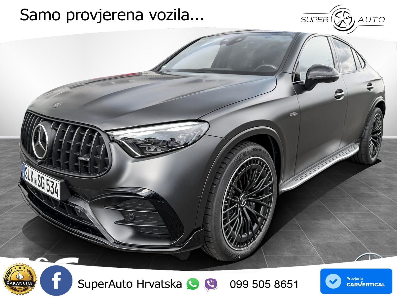 Mercedes AMG GLC 53 (449 KS) 4MATIC+ AMG SPEEDSHIFT TCT 9G ACC+HEAD+4xGR SJED+360+PANO