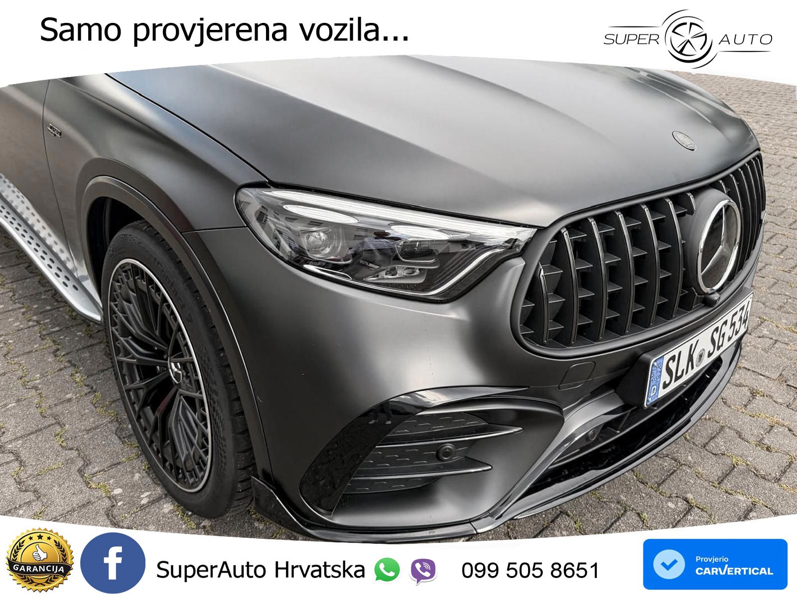 Mercedes AMG GLC 53 (449 KS) 4MATIC+ AMG SPEEDSHIFT TCT 9G ACC+HEAD+4xGR SJED+360+PANO