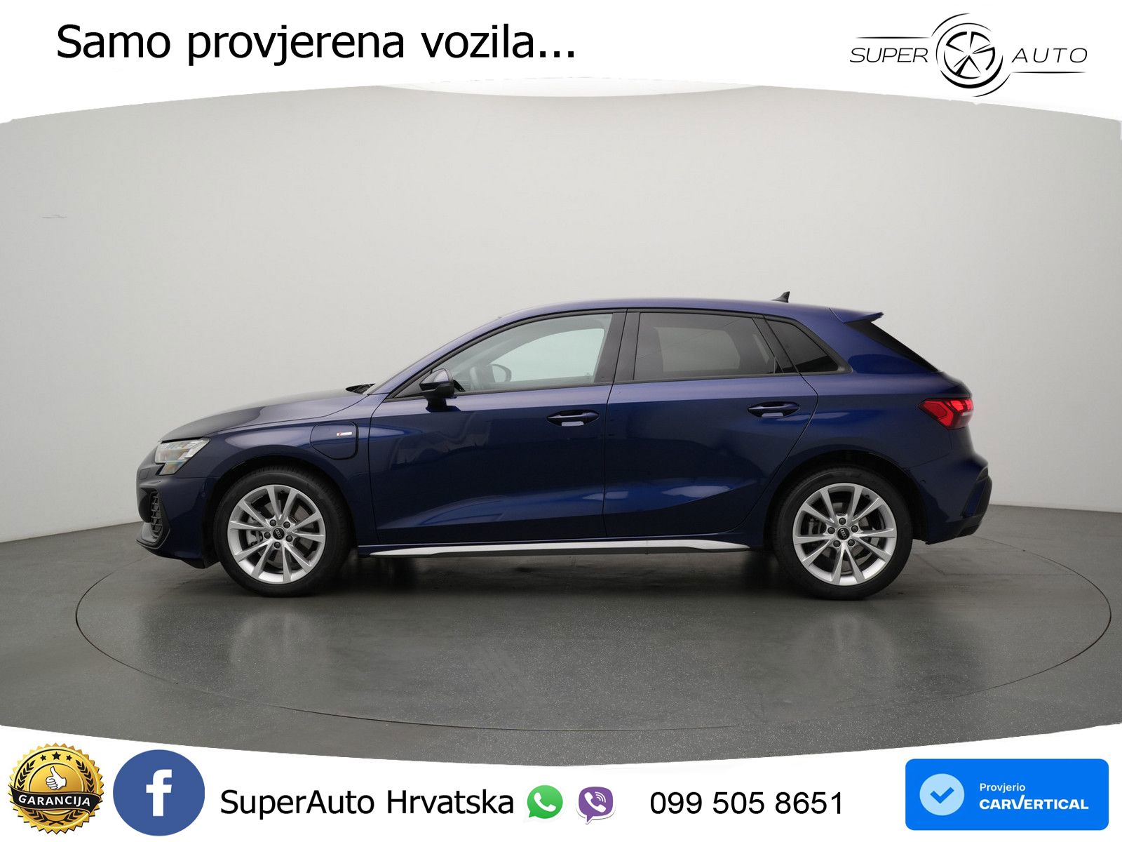 Audi A3 Sportback 40 TFSI (204 KS) quattro S tronic S line LED+GR SJED+ACC