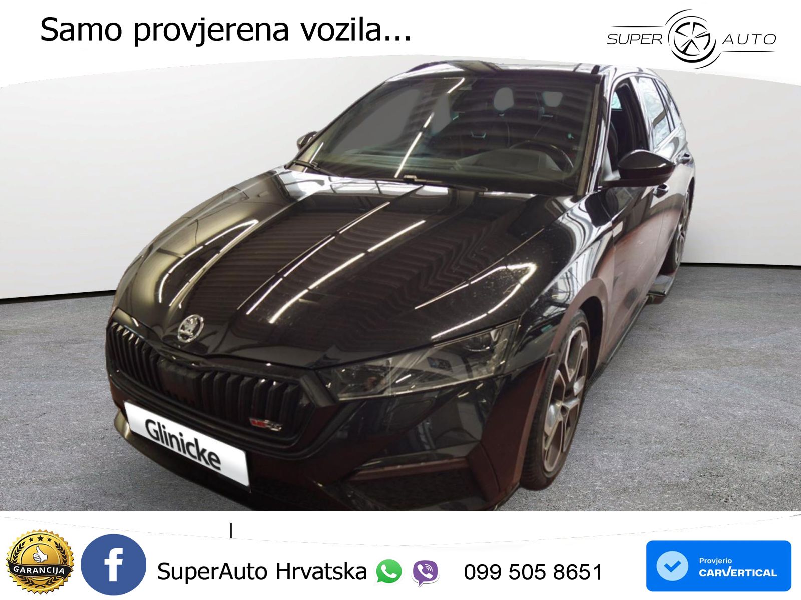 Škoda Octavia Combi RS 2.0 TDI (200 KS) DSG LED+GR SJED+ACC