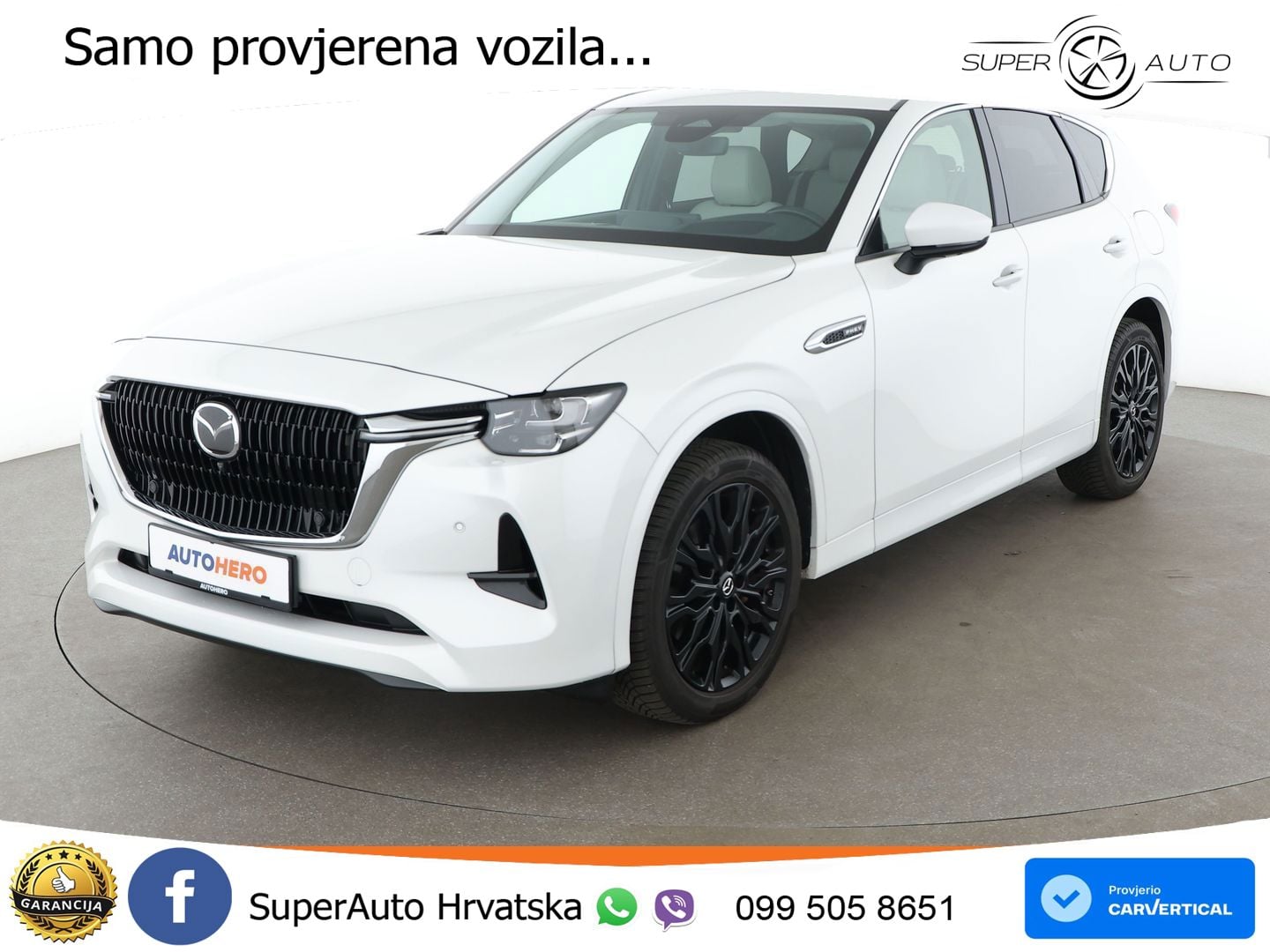 Mazda CX-60 2.5 e-Skyactiv (328 KS) AWD Automatic LED+GR SJED+ACC