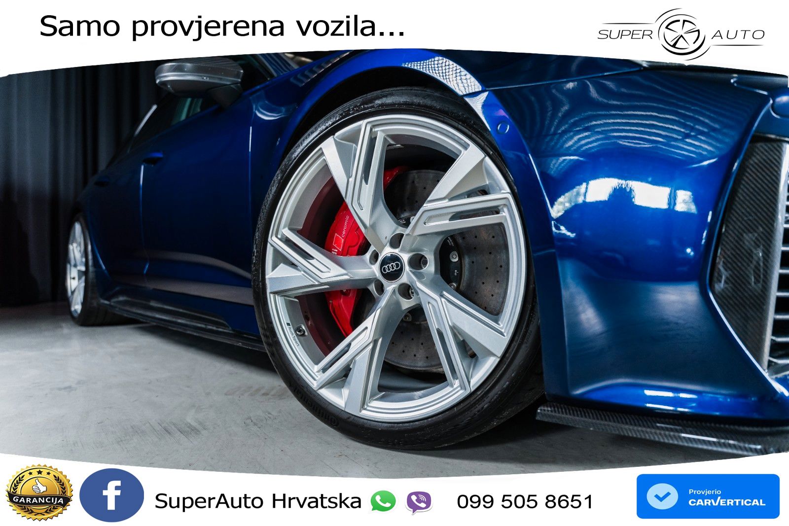 Audi RS6 Avant 4.0 TFSI V8 (600 KS) quattro Tiptronic LED+GR SJED+ACC