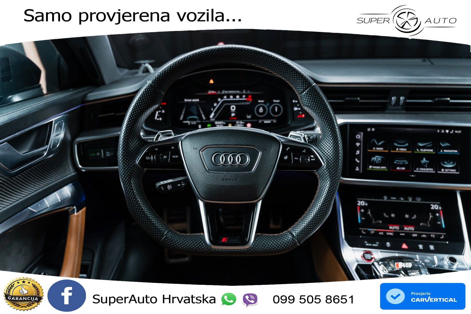 Audi RS6 Avant 4.0 TFSI V8 (600 KS) quattro Tiptronic LED+GR SJED+ACC
