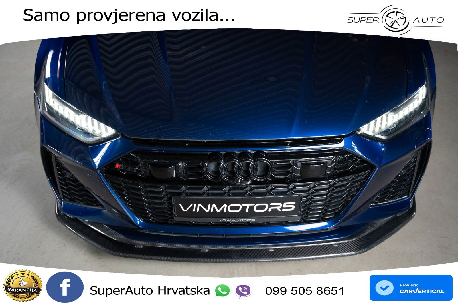 Audi RS6 Avant 4.0 TFSI V8 (600 KS) quattro Tiptronic LED+GR SJED+ACC