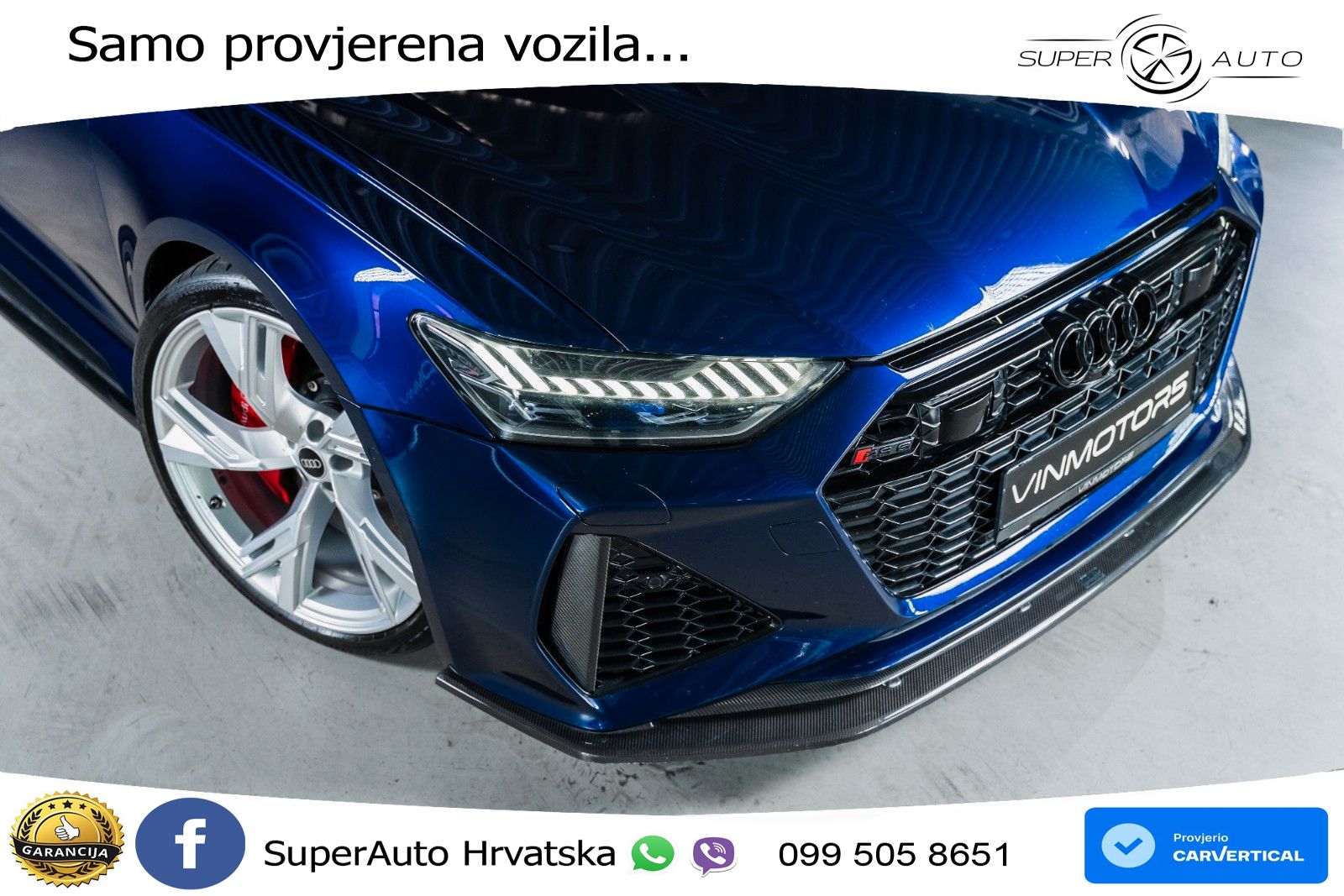 Audi RS6 Avant 4.0 TFSI V8 (600 KS) quattro Tiptronic LED+GR SJED+ACC