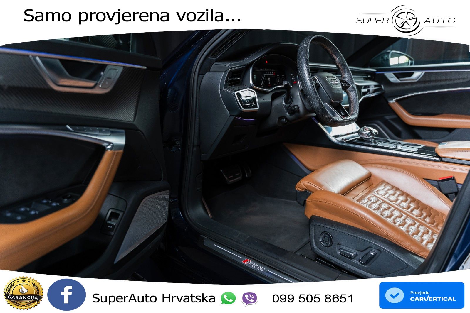 Audi RS6 Avant 4.0 TFSI V8 (600 KS) quattro Tiptronic LED+GR SJED+ACC