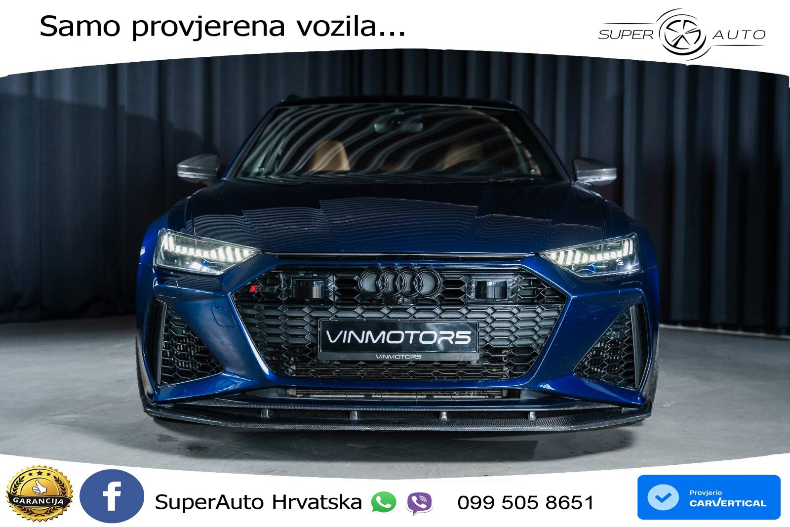 Audi RS6 Avant 4.0 TFSI V8 (600 KS) quattro Tiptronic LED+GR SJED+ACC