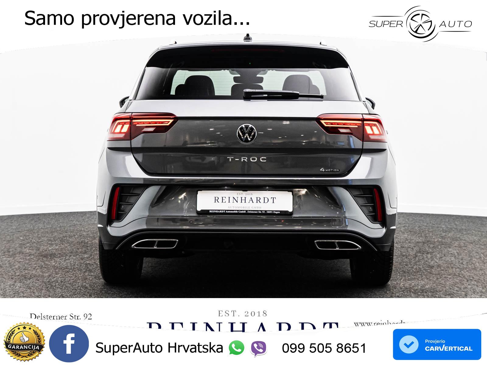 Volkswagen T-Roc I 2.0 TSI (190 KS) 4M DSG LED+GR SJED+ACC